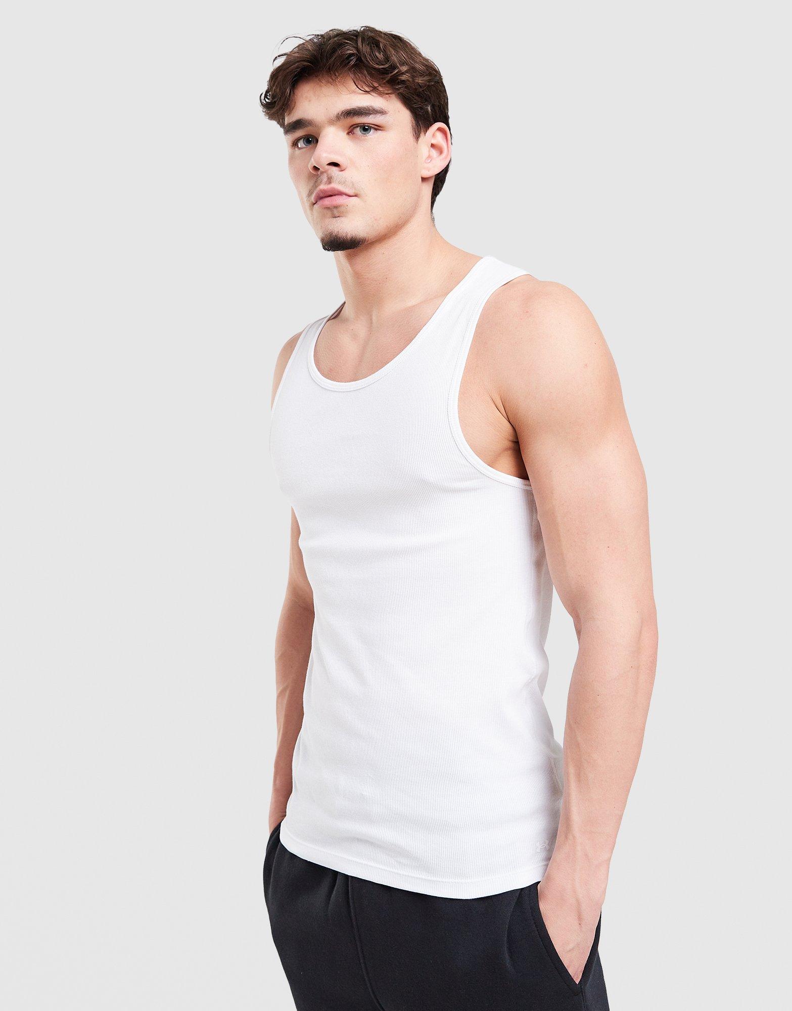 Under Armour Pack de 2 camisetas sin mangas Ribbed