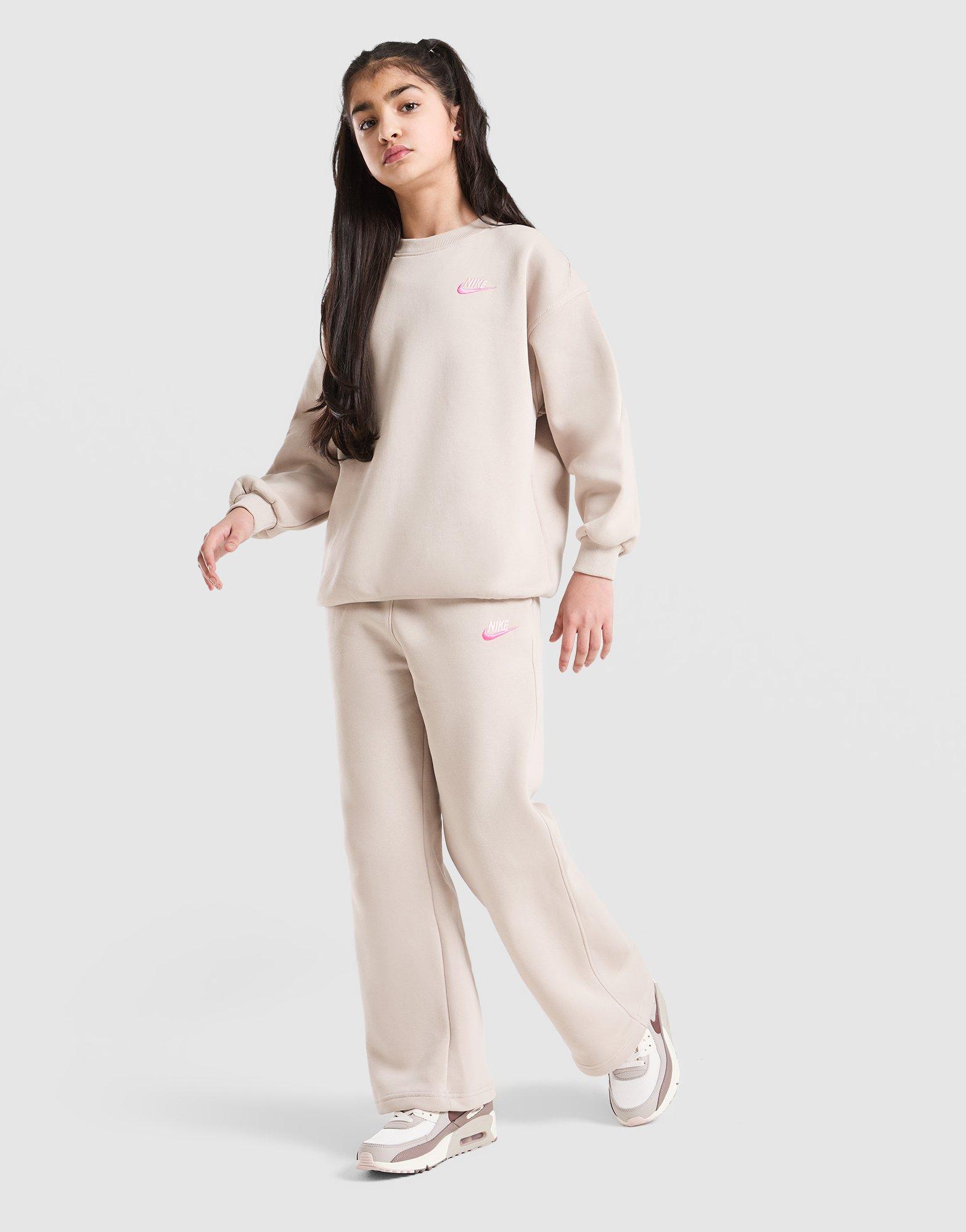 Nike Girls' Dual Tone Wide Leg Joggers Junior