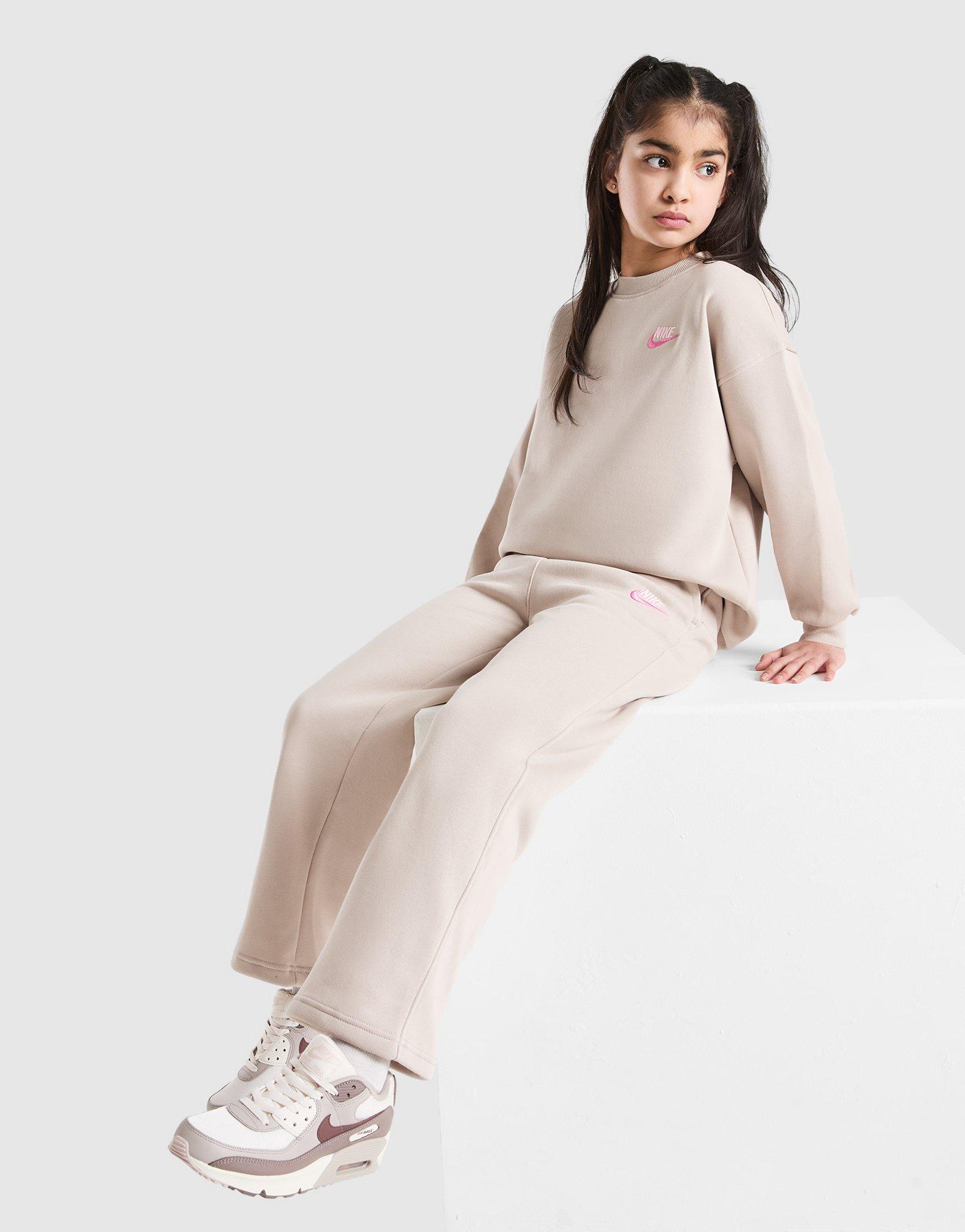 Nike Girls' Dual Tone Wide Leg Joggers Junior