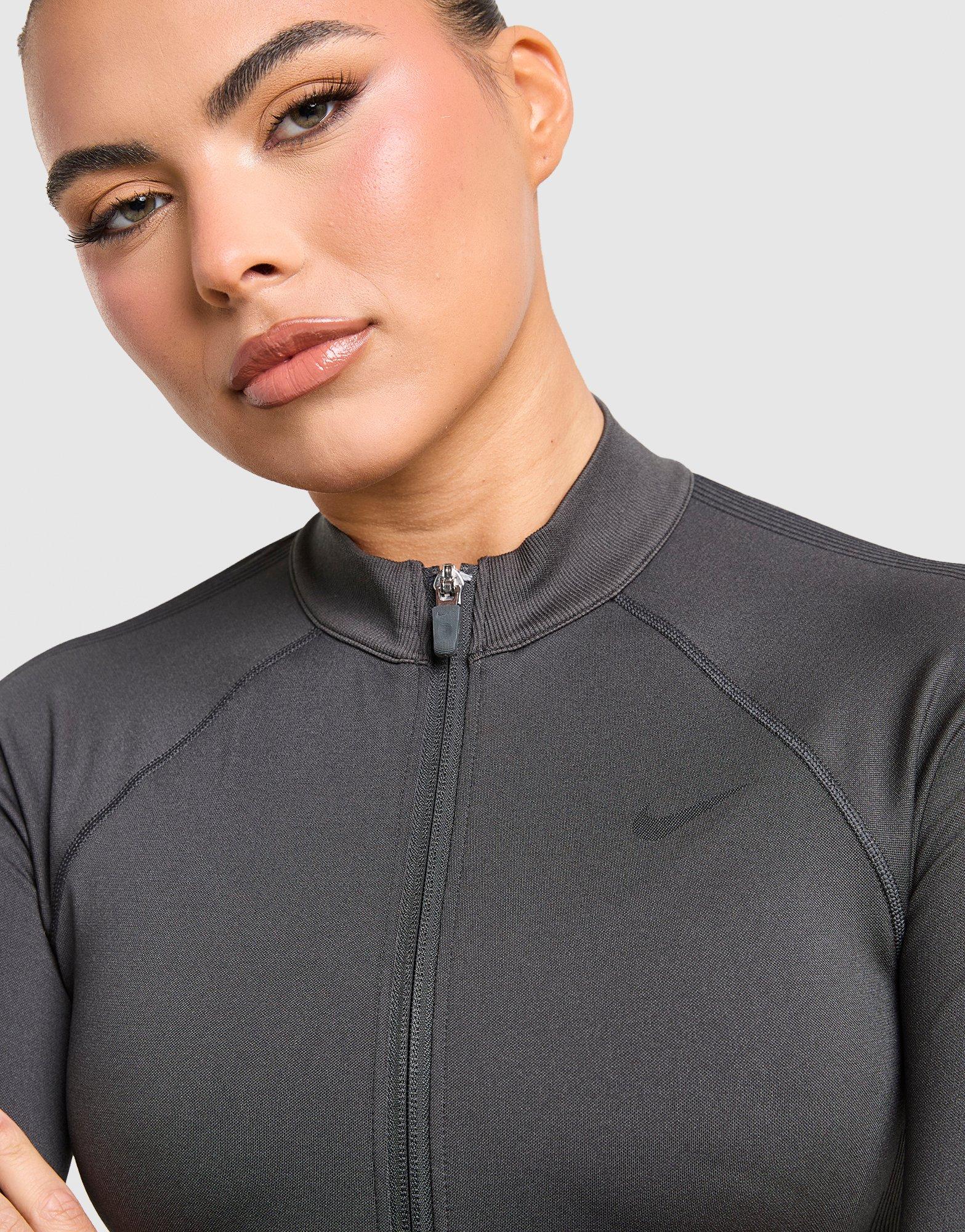 Nike Pro Training Seamless Full Zip Top