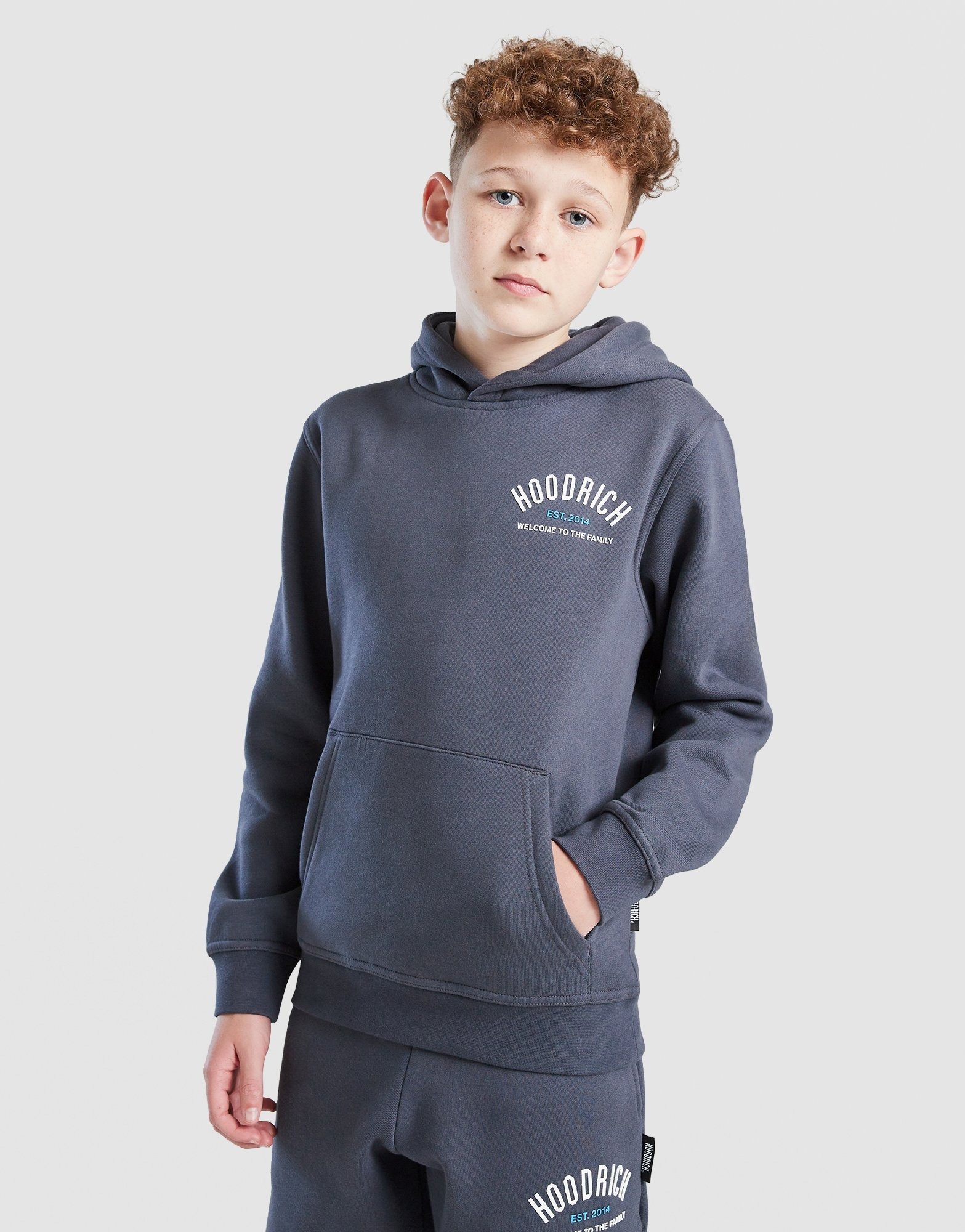 Blue Hoodrich Volcano Hoodie, Junior Fleece - JD Sports UK