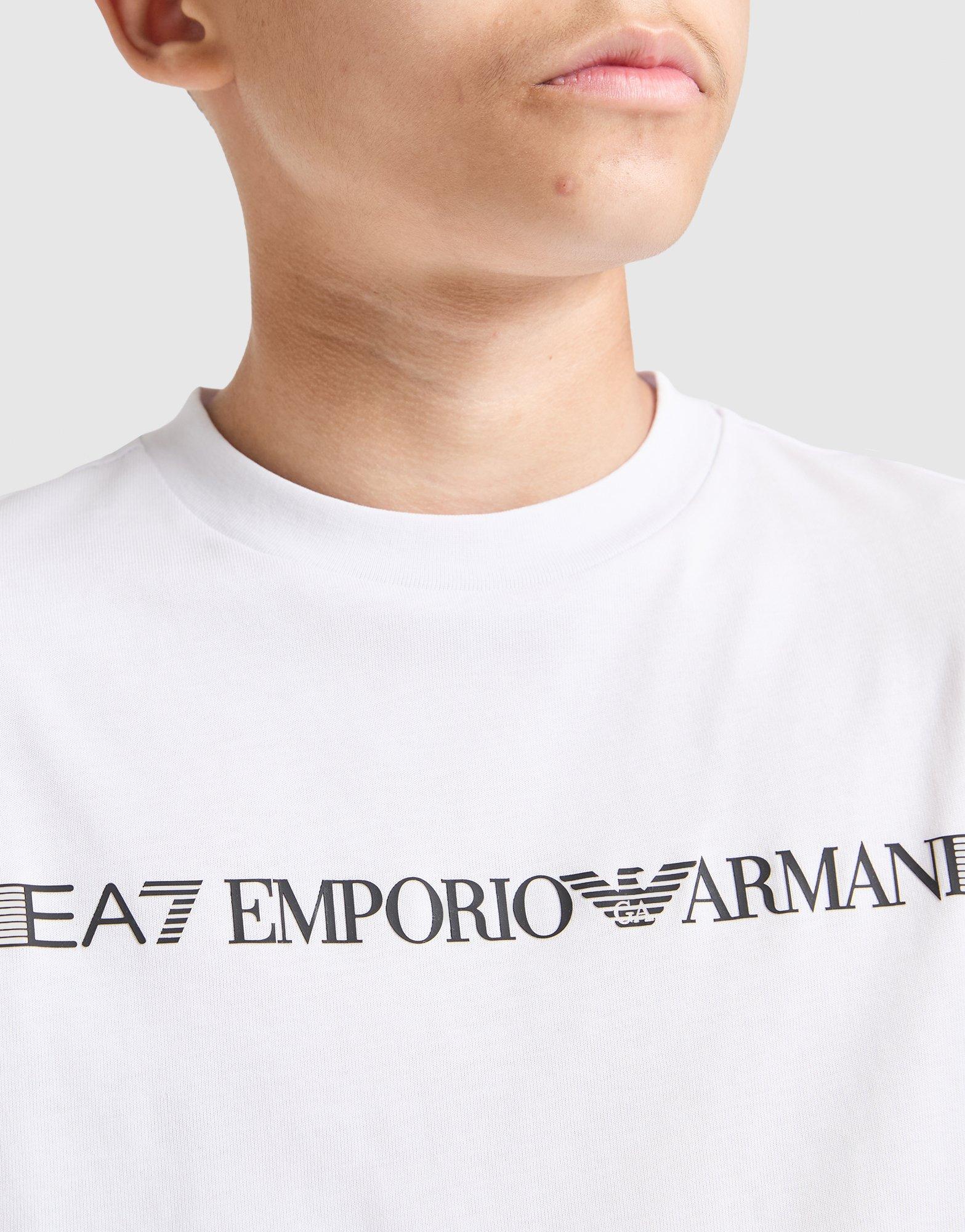 Emporio Armani EA7 Train Logo T-Shirt Kinder