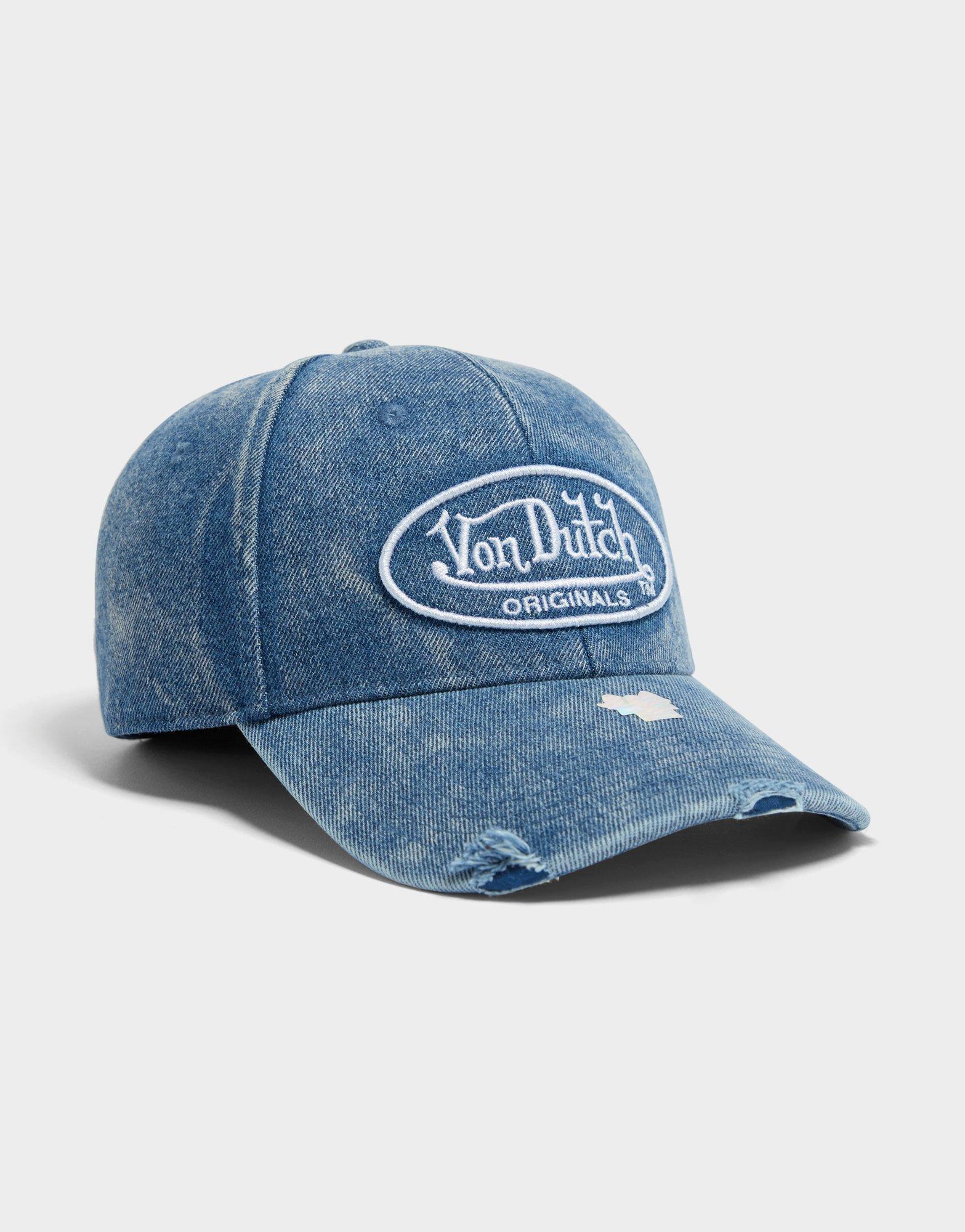 Von Dutch Dad Baseball Denim Cap
