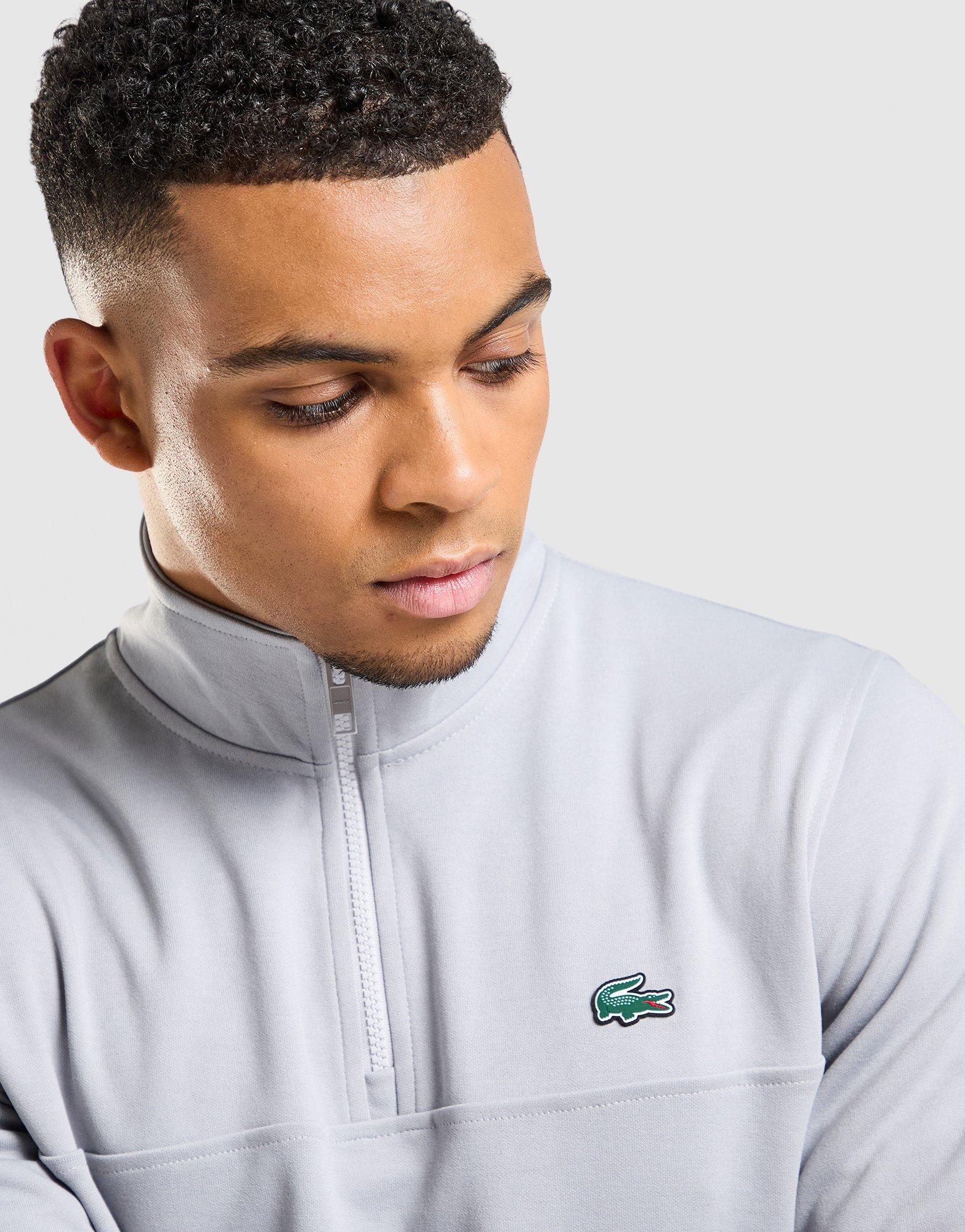 Lacoste Double Knit 1/2 Zip Sweatshirt