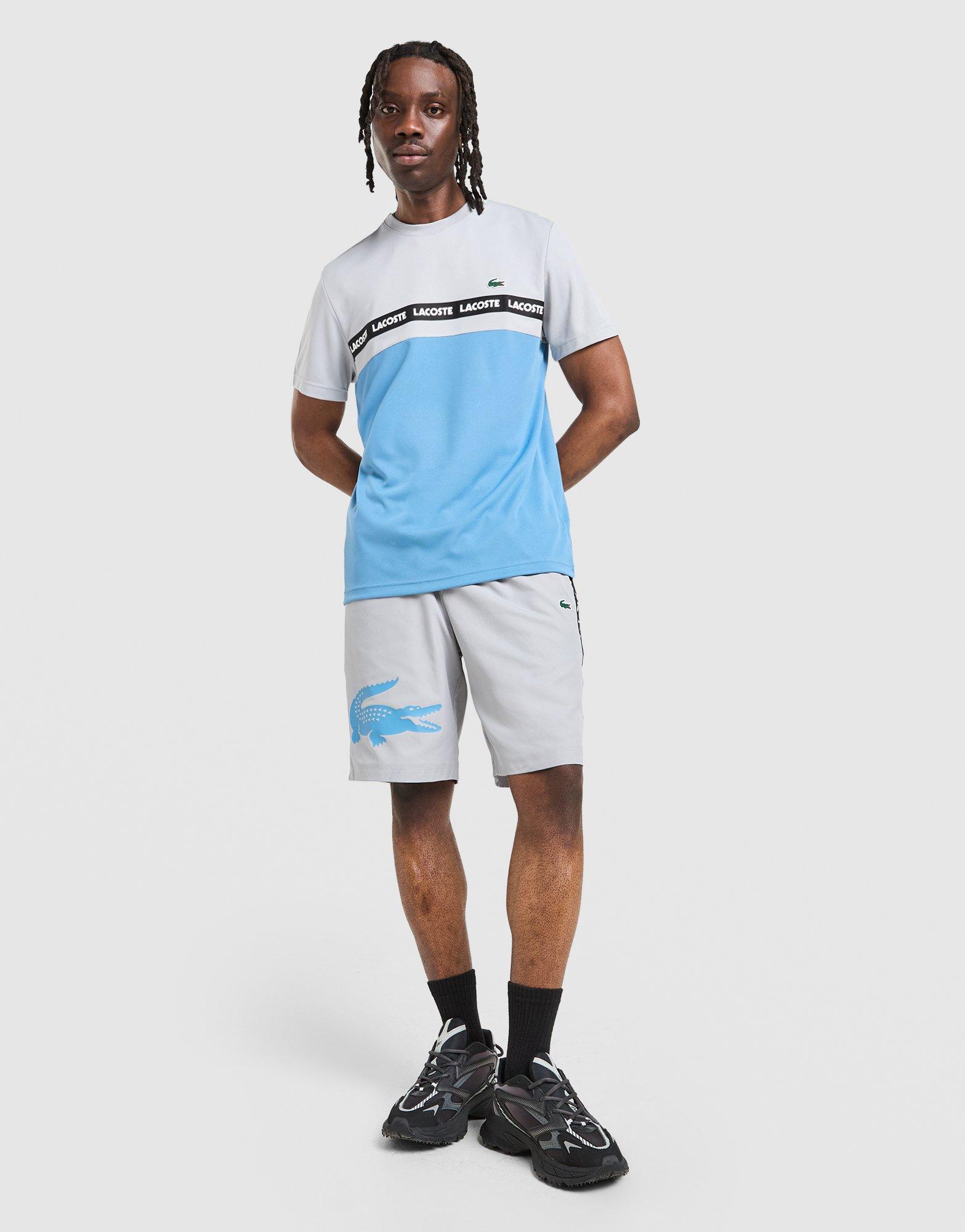 Lacoste Croc Colour Block Tape T-Shirt