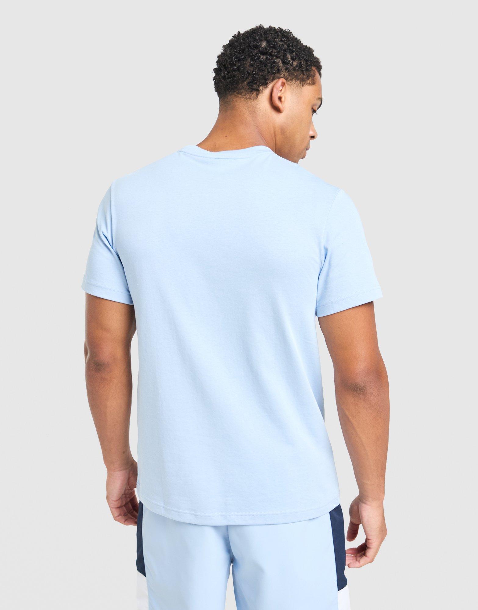 Lacoste Colour Block Reflective Pipe T-Shirt
