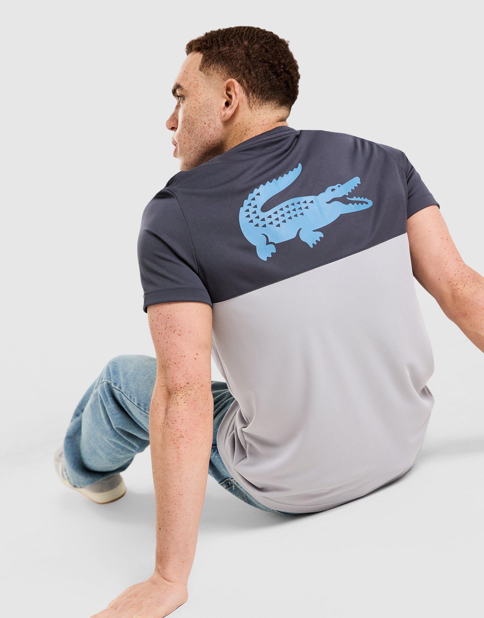 Lacoste Maglietta Croc Colour Block Tape