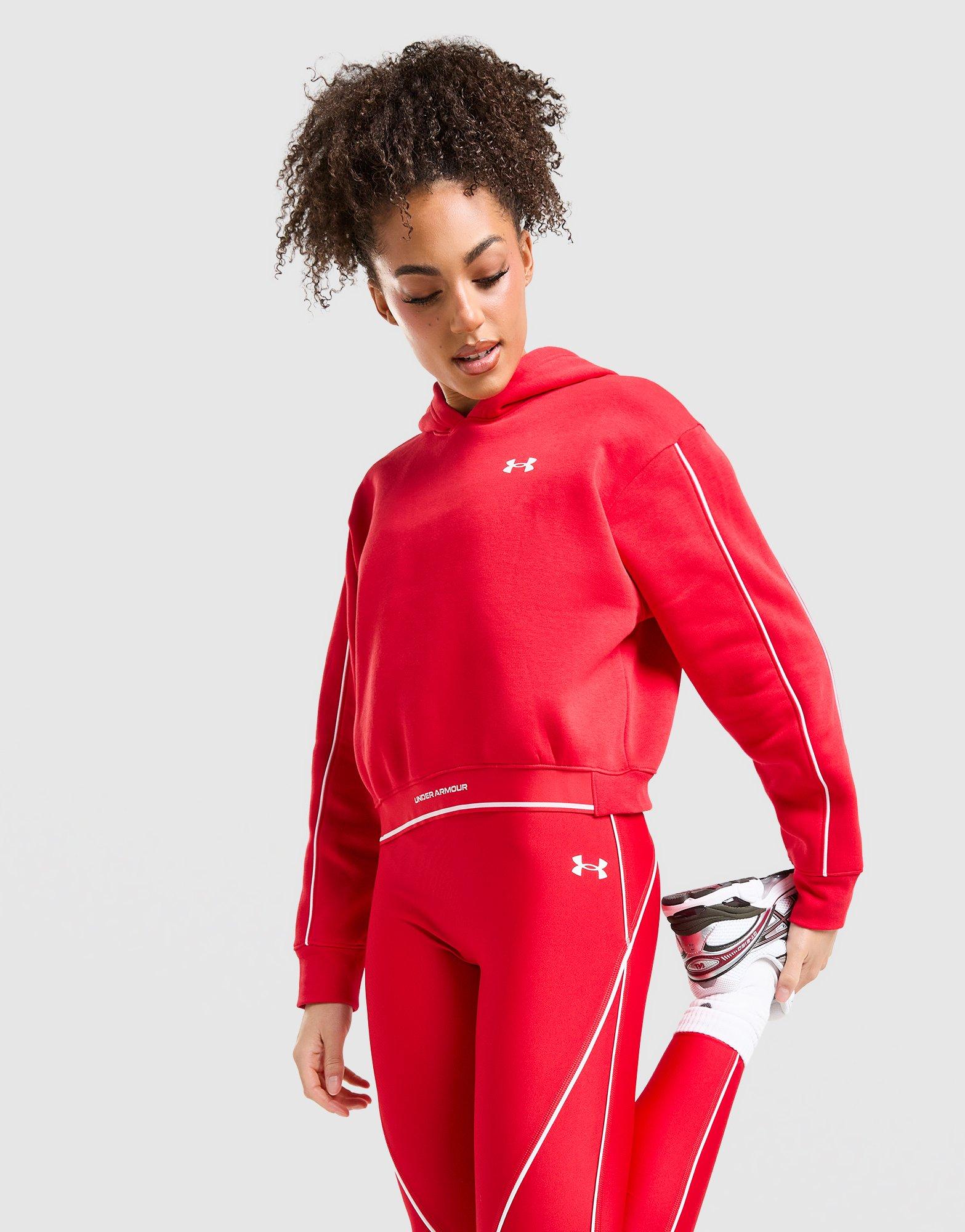 Under Armour Felpa con Cappuccio Piping
