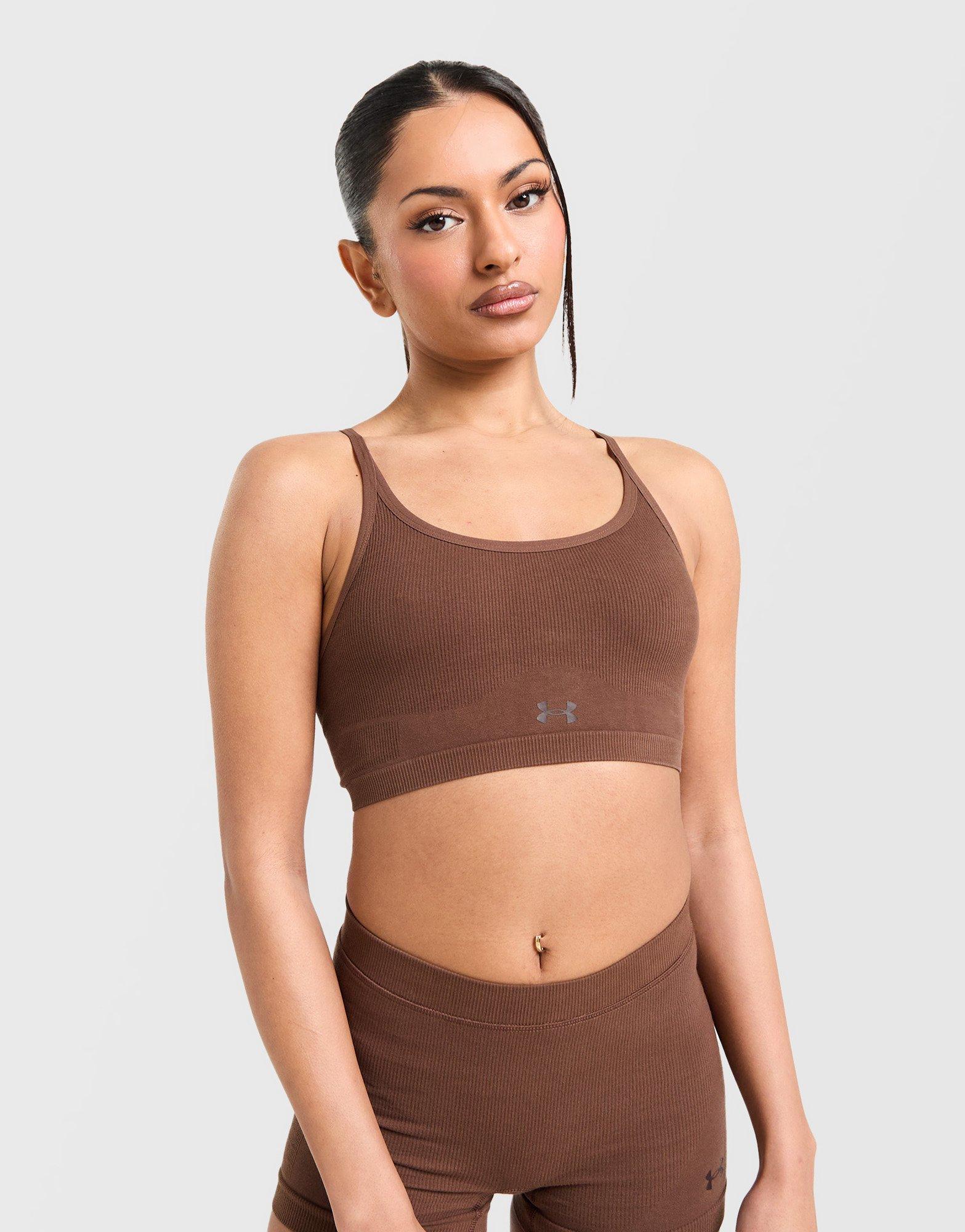 Under Armour Cotton Seamless Sports Bra