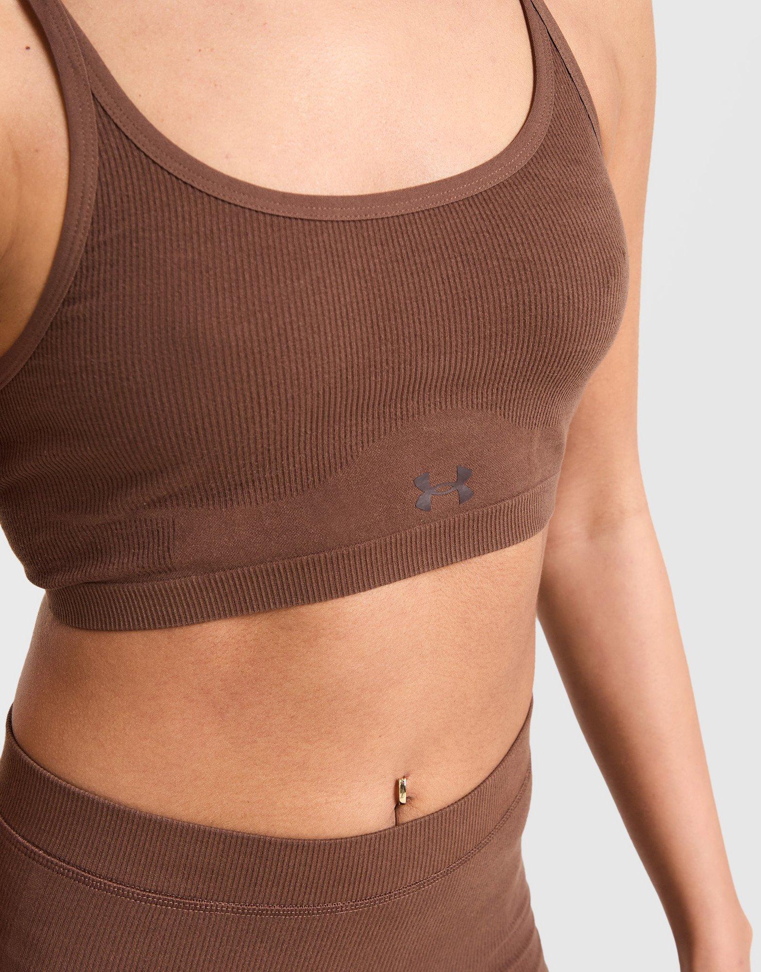 Under Armour Cotton Seamless Sports Bra