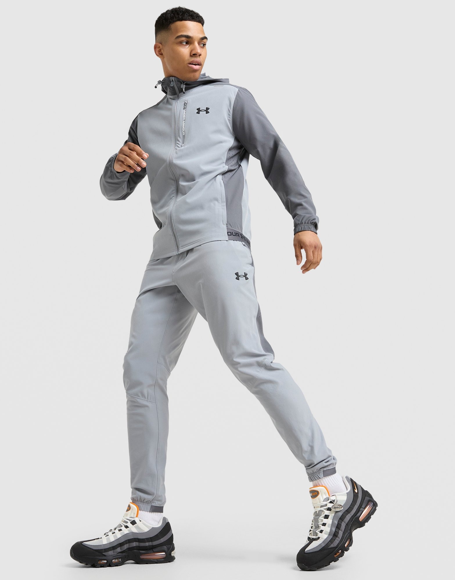 Grey Under Armour Vanish Wordmark Track Pants - JD Sports Global