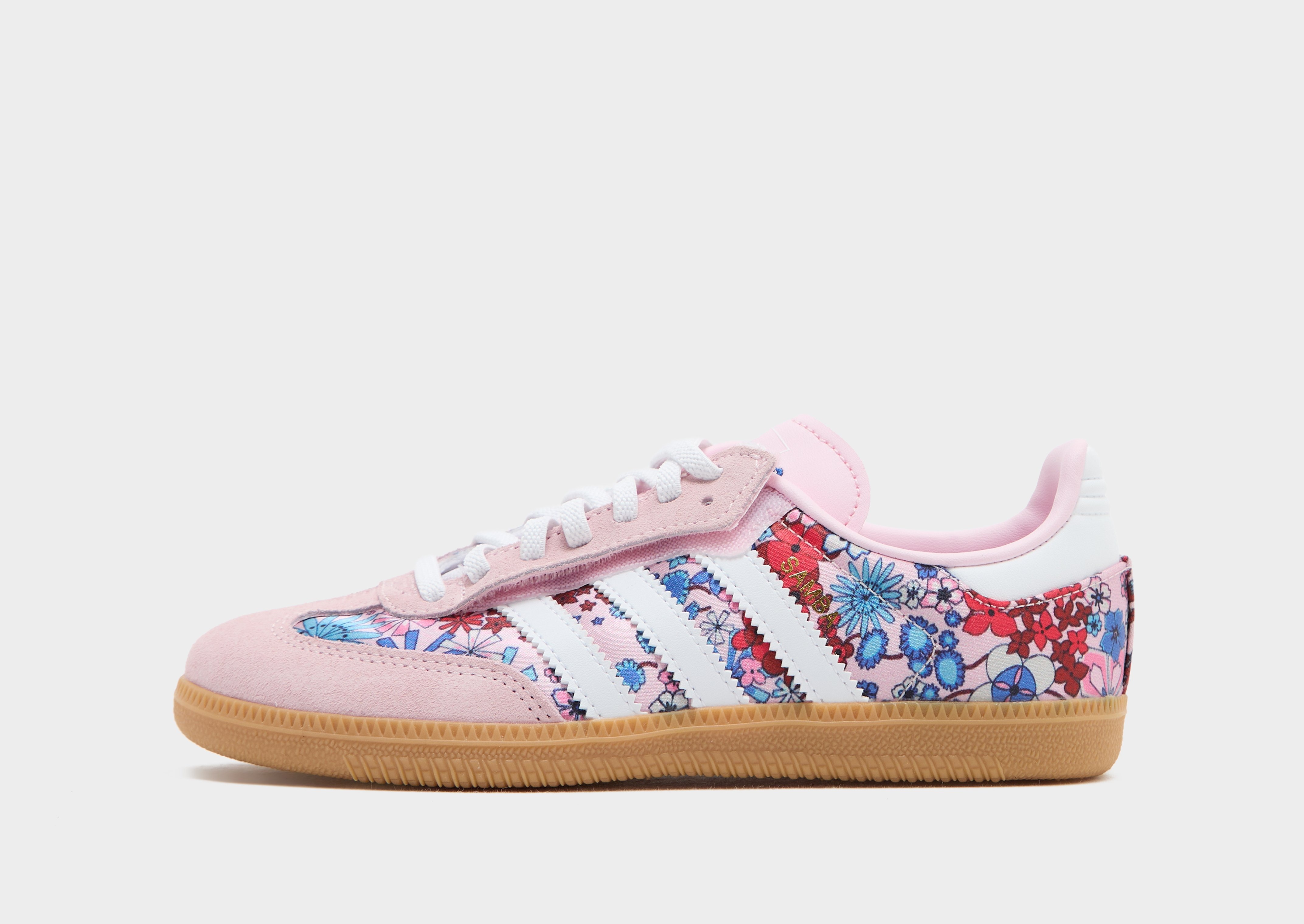 Roze adidas Originals Liberty London Samba OG - JD Sports Nederland