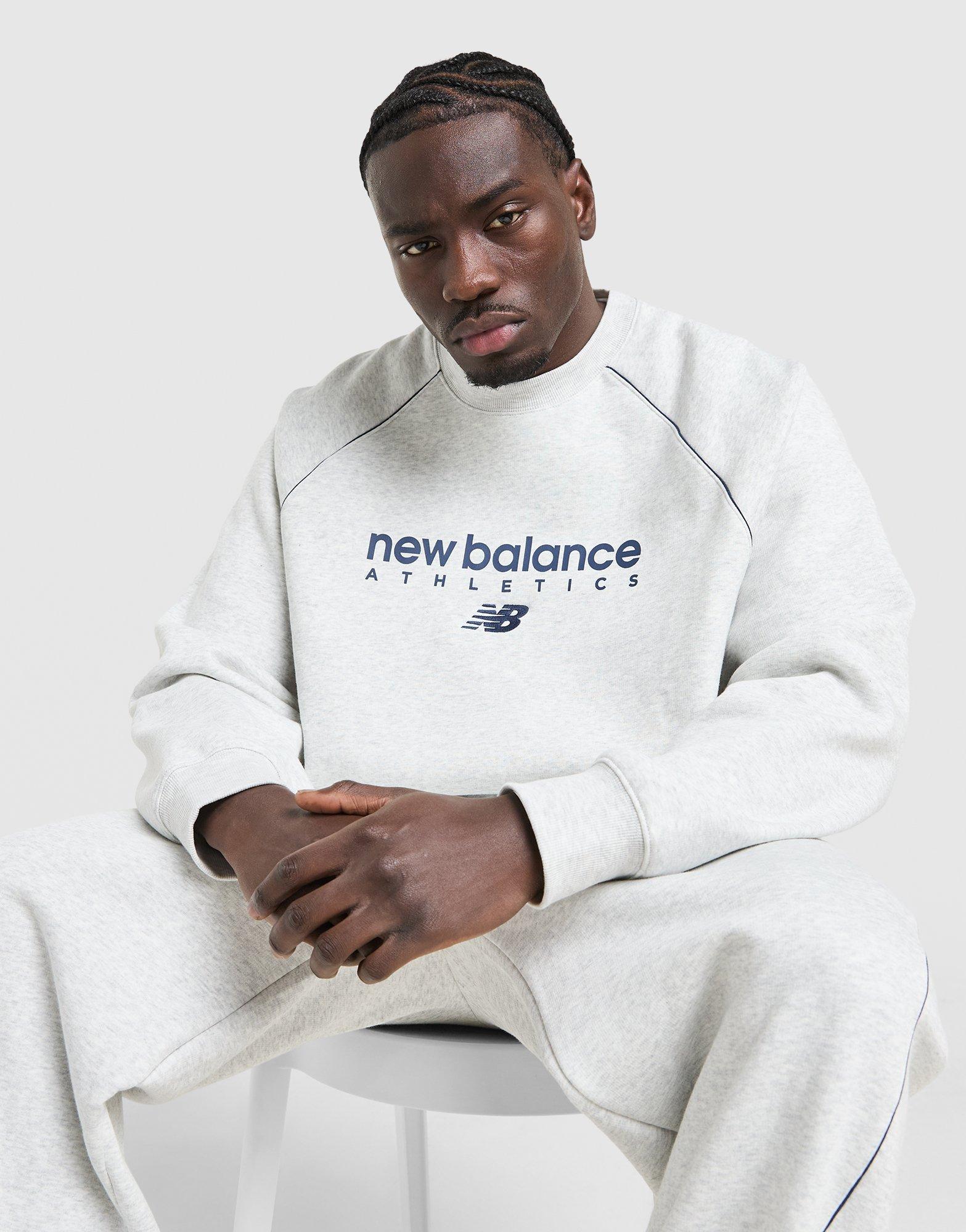 New Balance Felpa Girocollo Trackside Piping