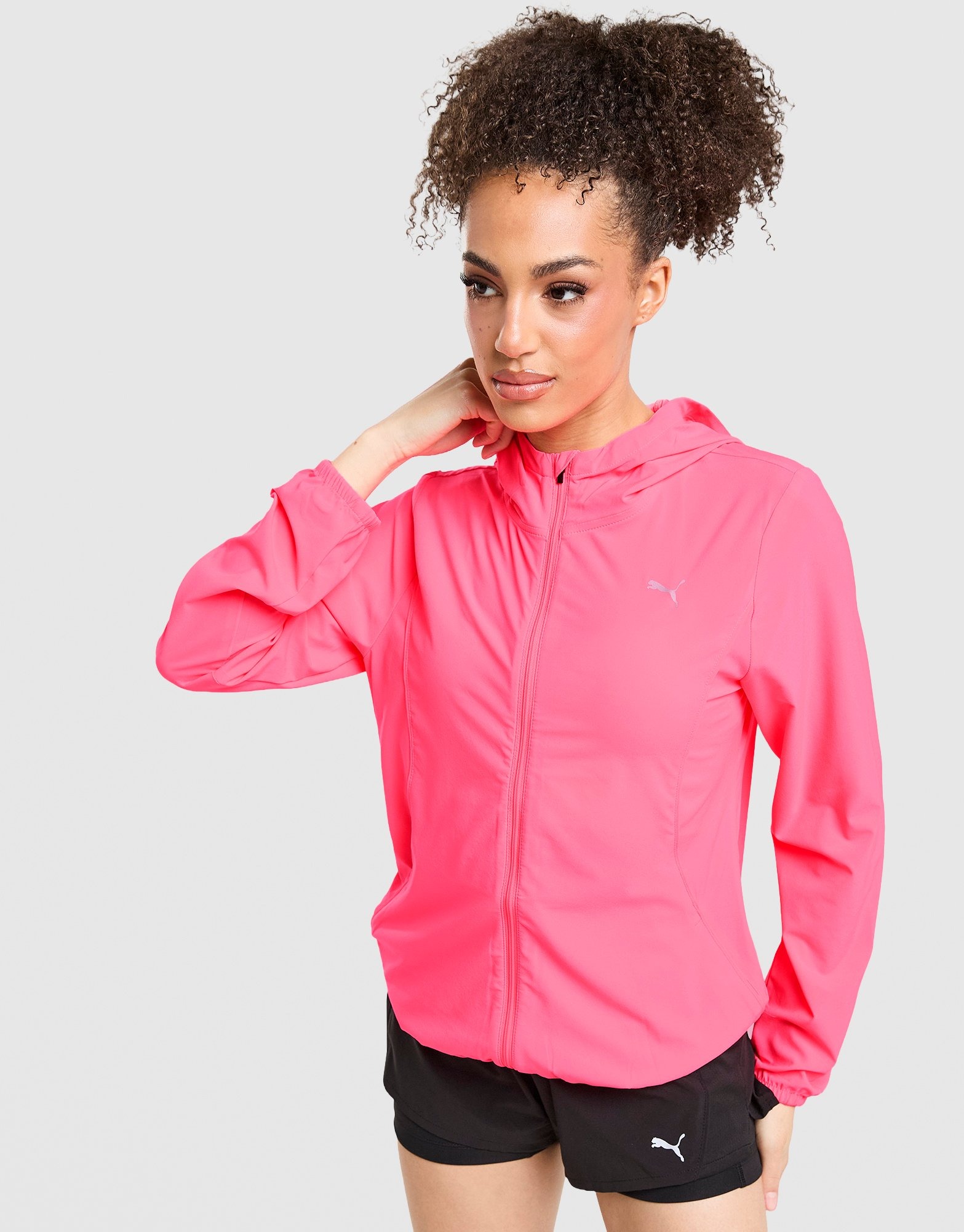 Pink PUMA Running Velocity Jacket - JD Sports Global