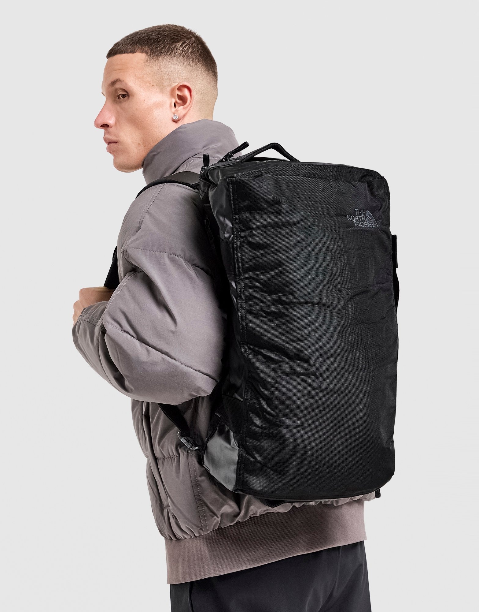 Black The North Face Base Camp Voyager 32L Duffel Bag - JD Sports