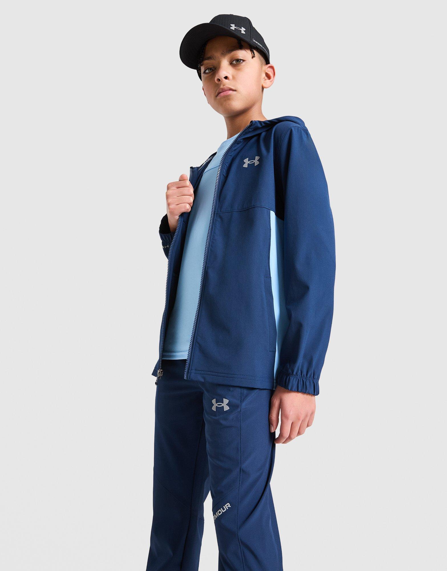 Under Armour Pantaloni Track Woven Tech Hybrid Junior