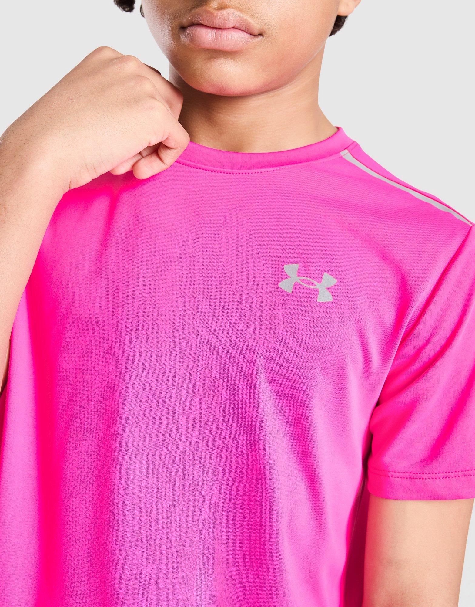 Under Armour Tech Reflective Wordmark T-Shirt Junior