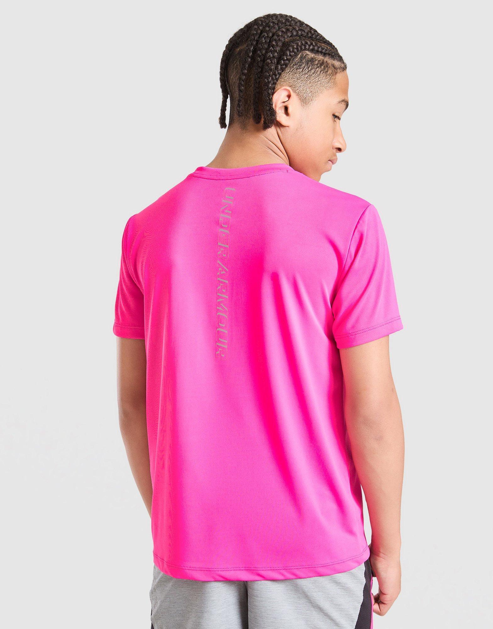 Under Armour Tech Reflective Wordmark T-Shirt Junior