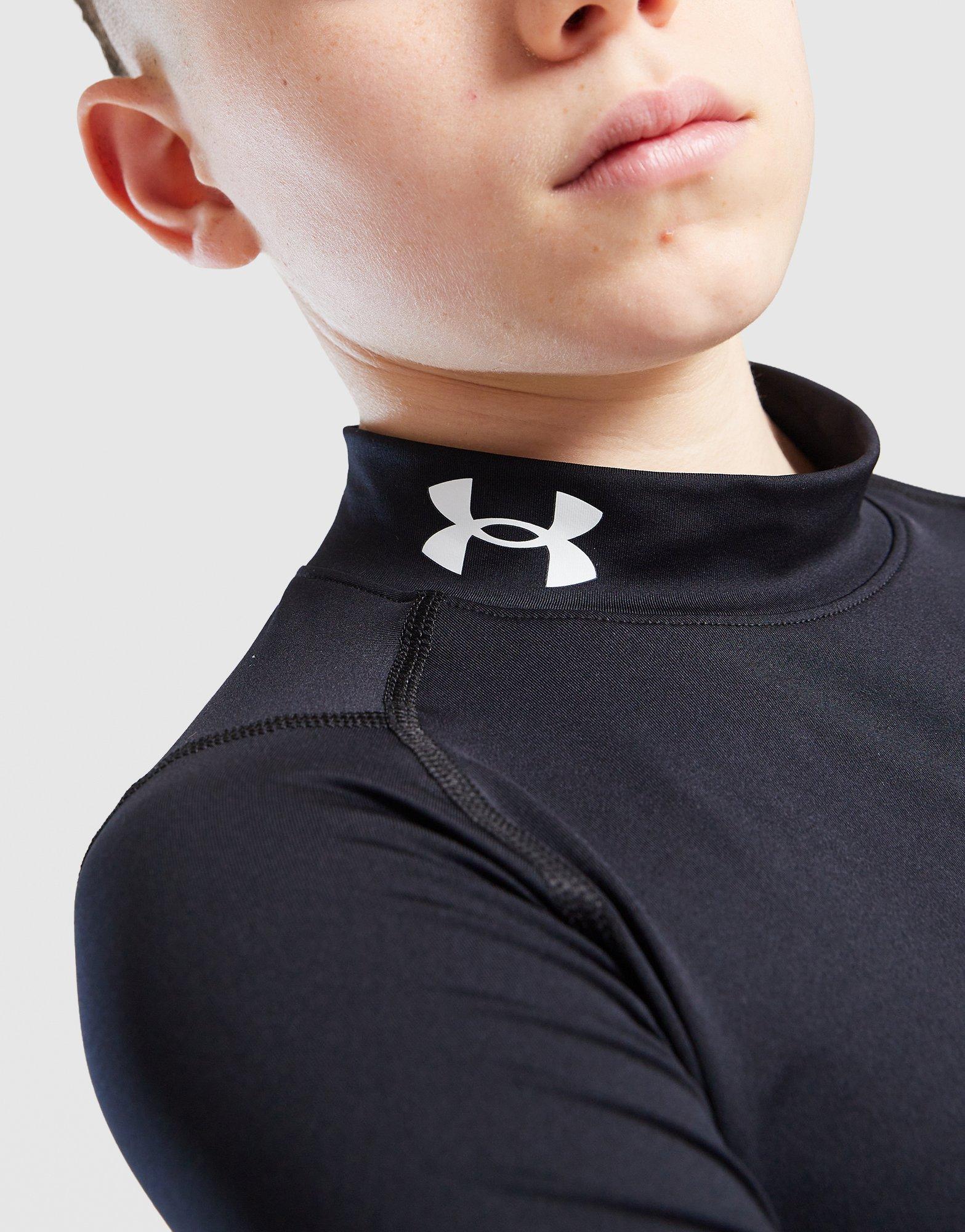 Under Armour HeatGear Mock Long Sleeve Top Junior
