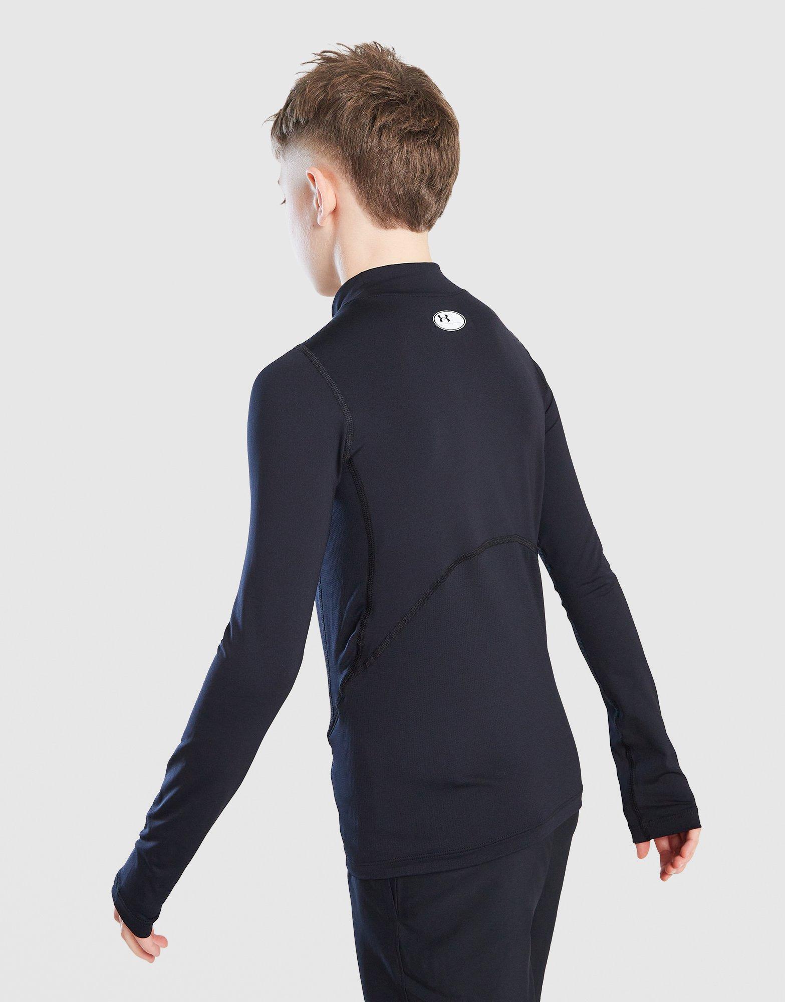 Under Armour HeatGear Mock Long Sleeve Top Junior