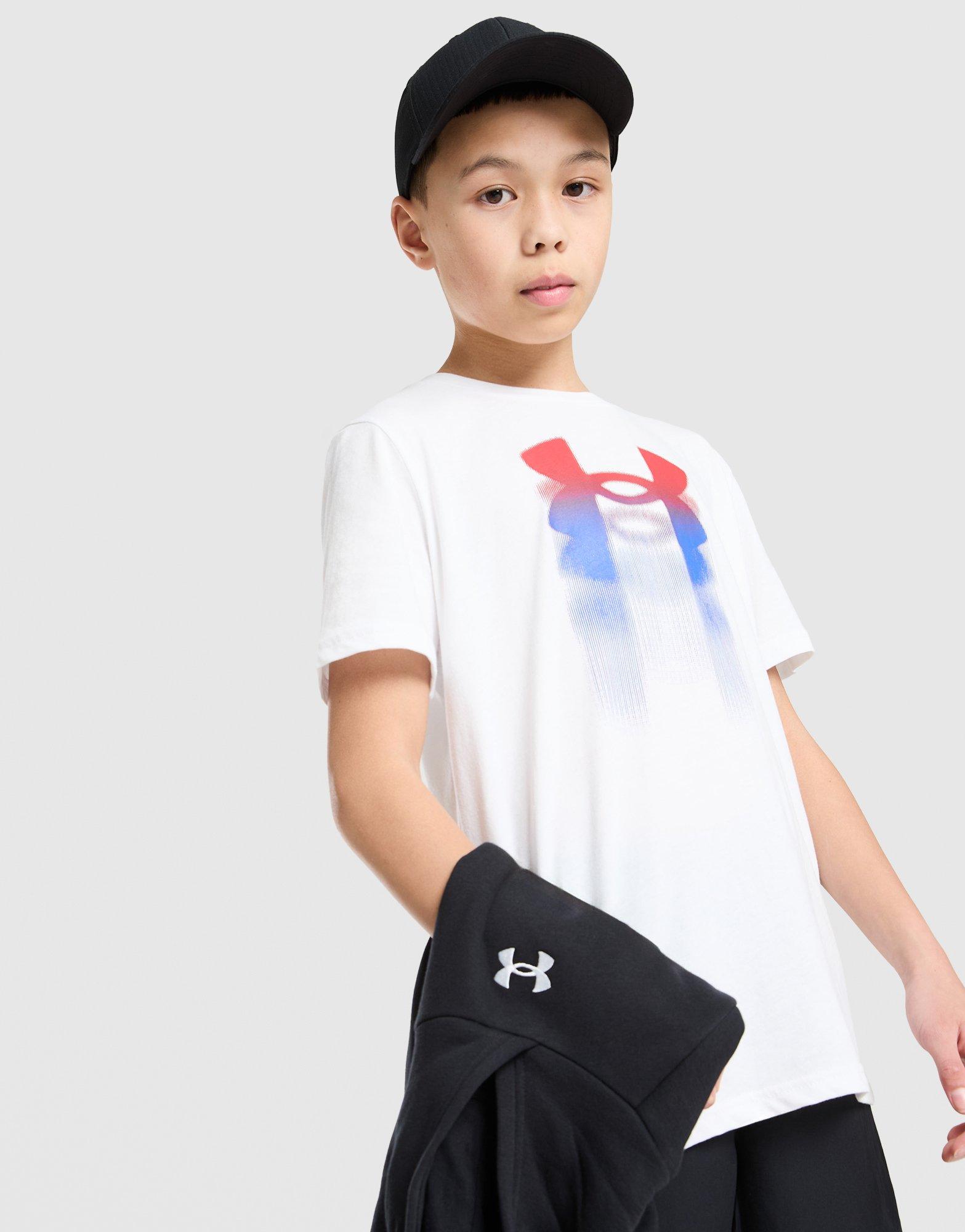 Under Armour Logo Blur T-Shirt Junior