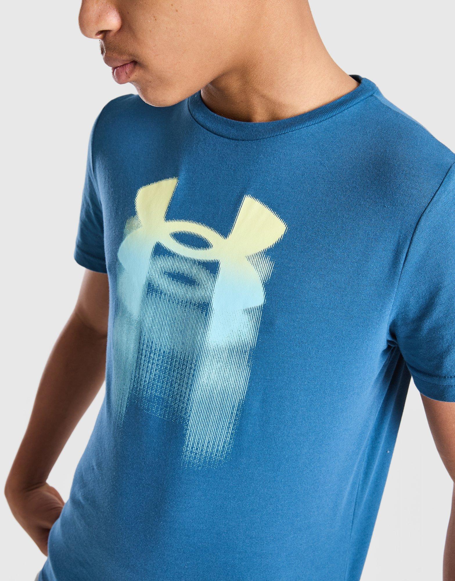 Under Armour Logo Blur T-Shirt Junior