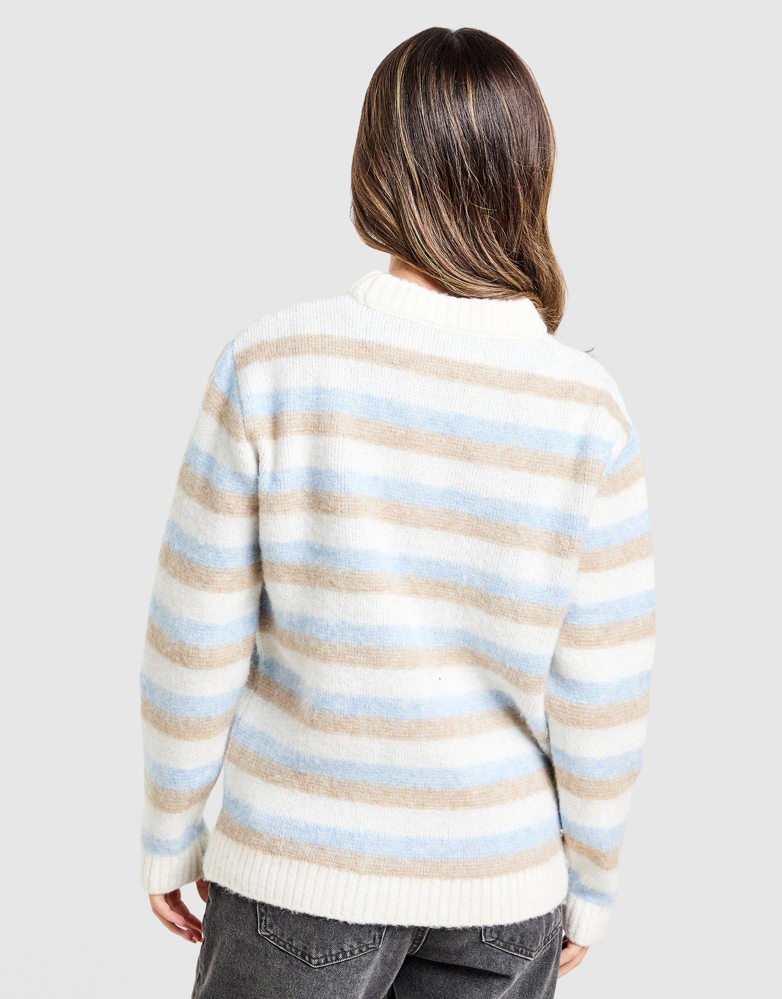 Unlike Humans Stripe Knit Sweatshirt