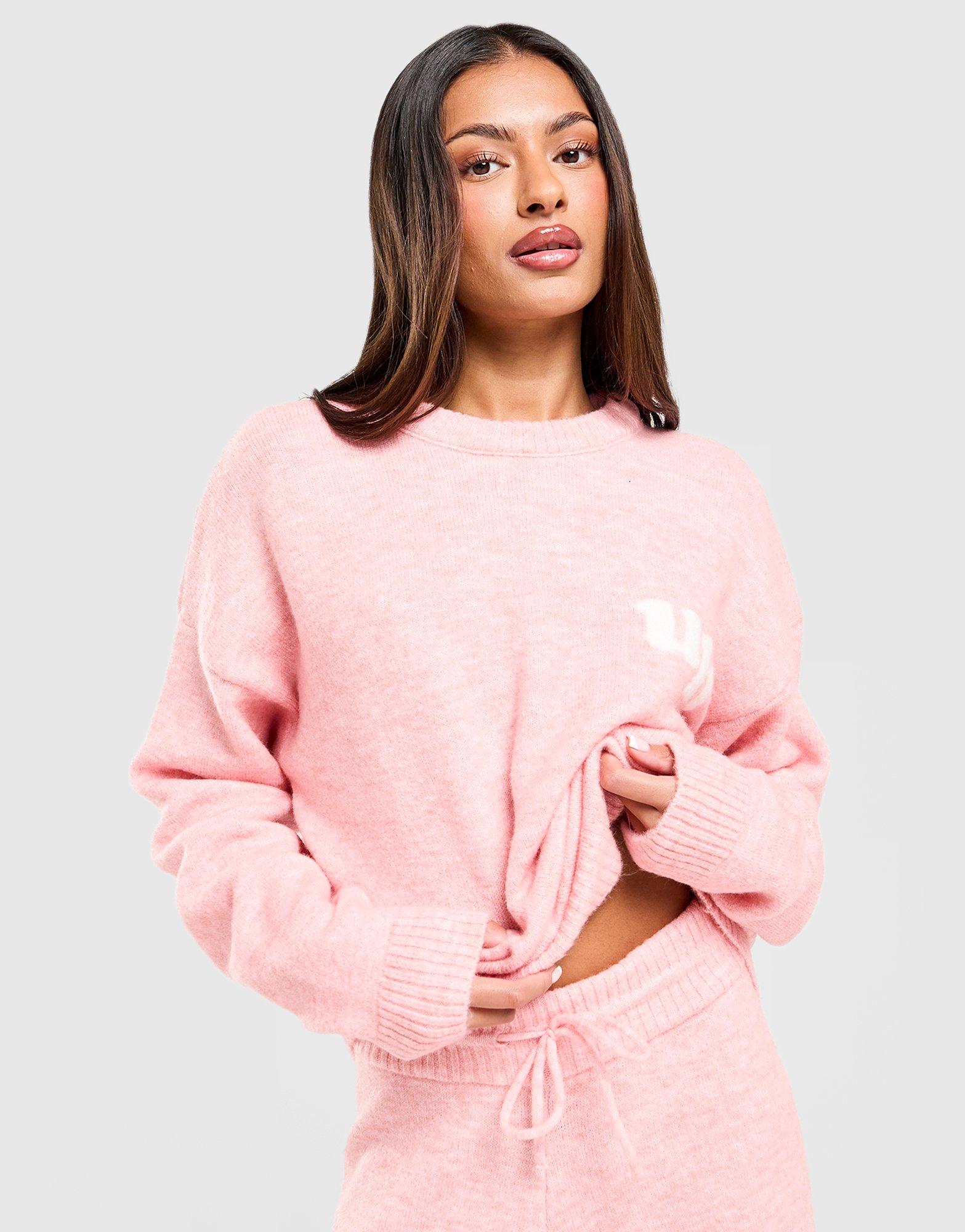 Unlike Humans Knit Crew Sweatshirt Damen