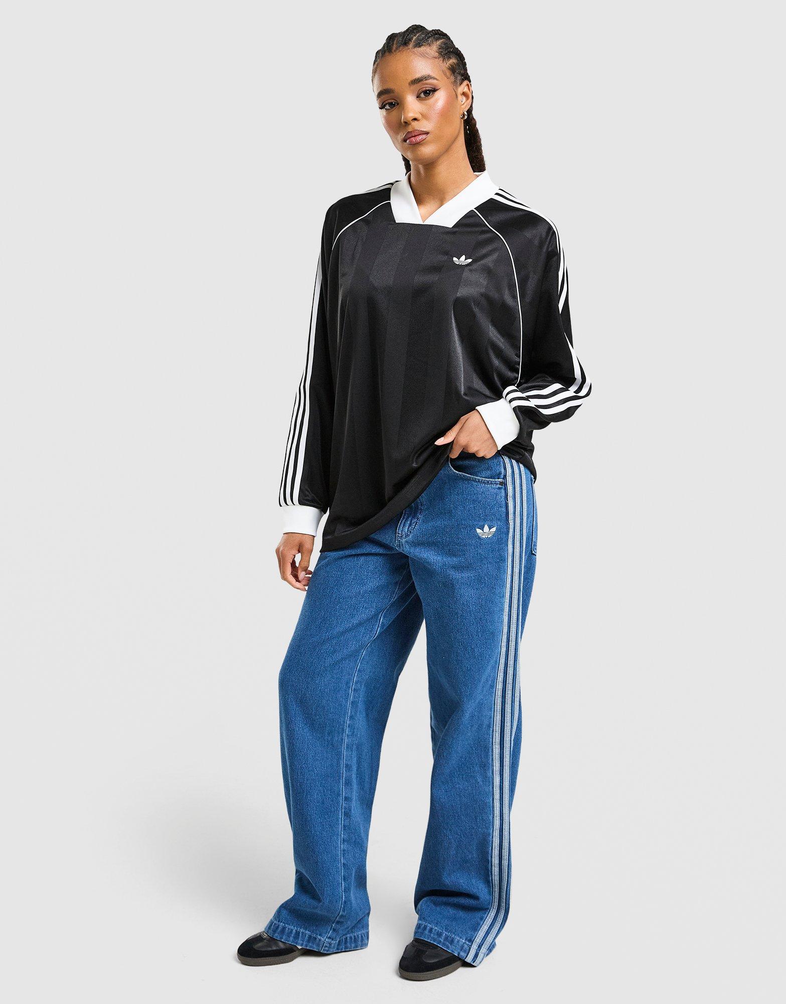 adidas Originals Long Sleeve Oversized Football Top