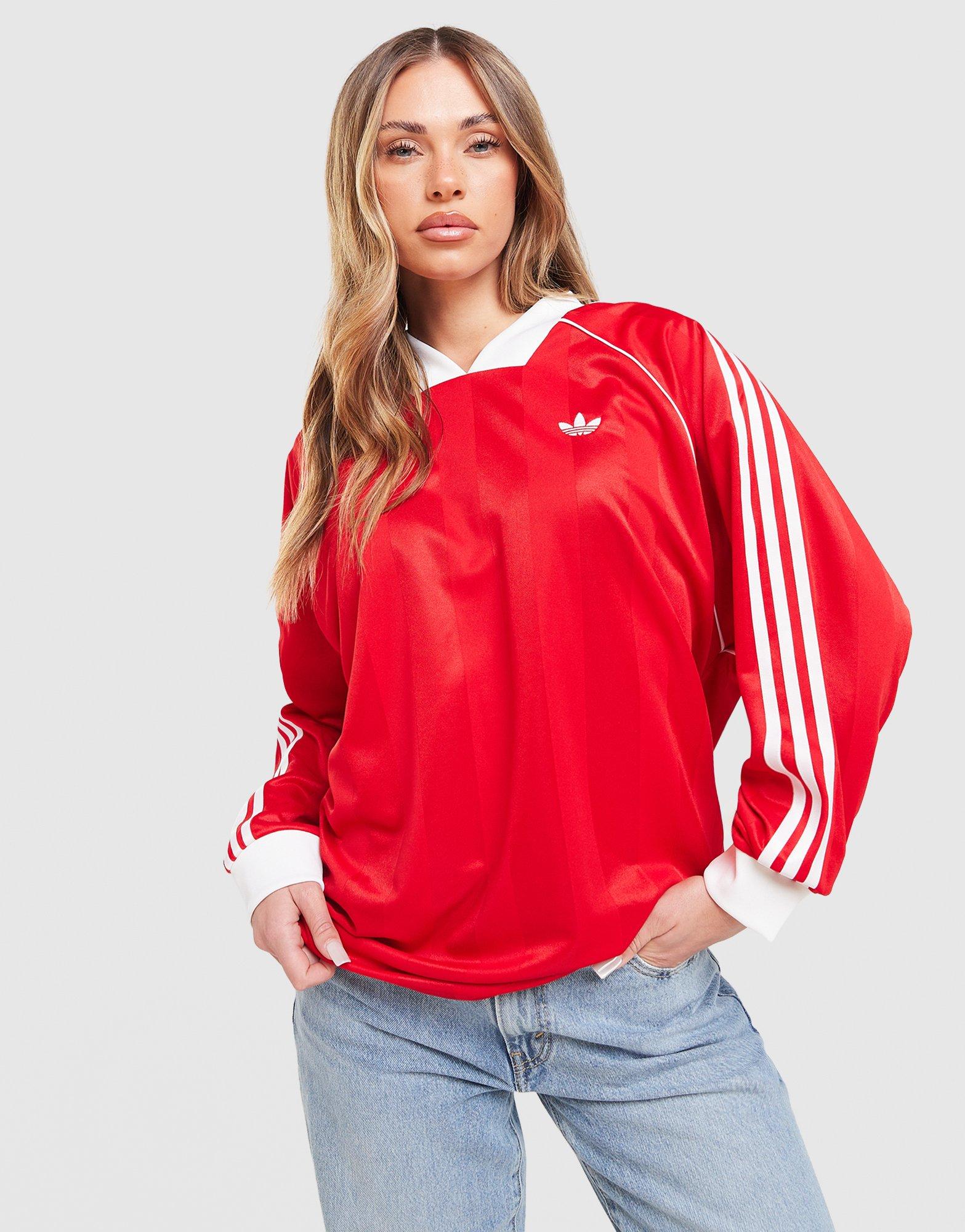 adidas Originals Long Sleeve Oversized Football Top
