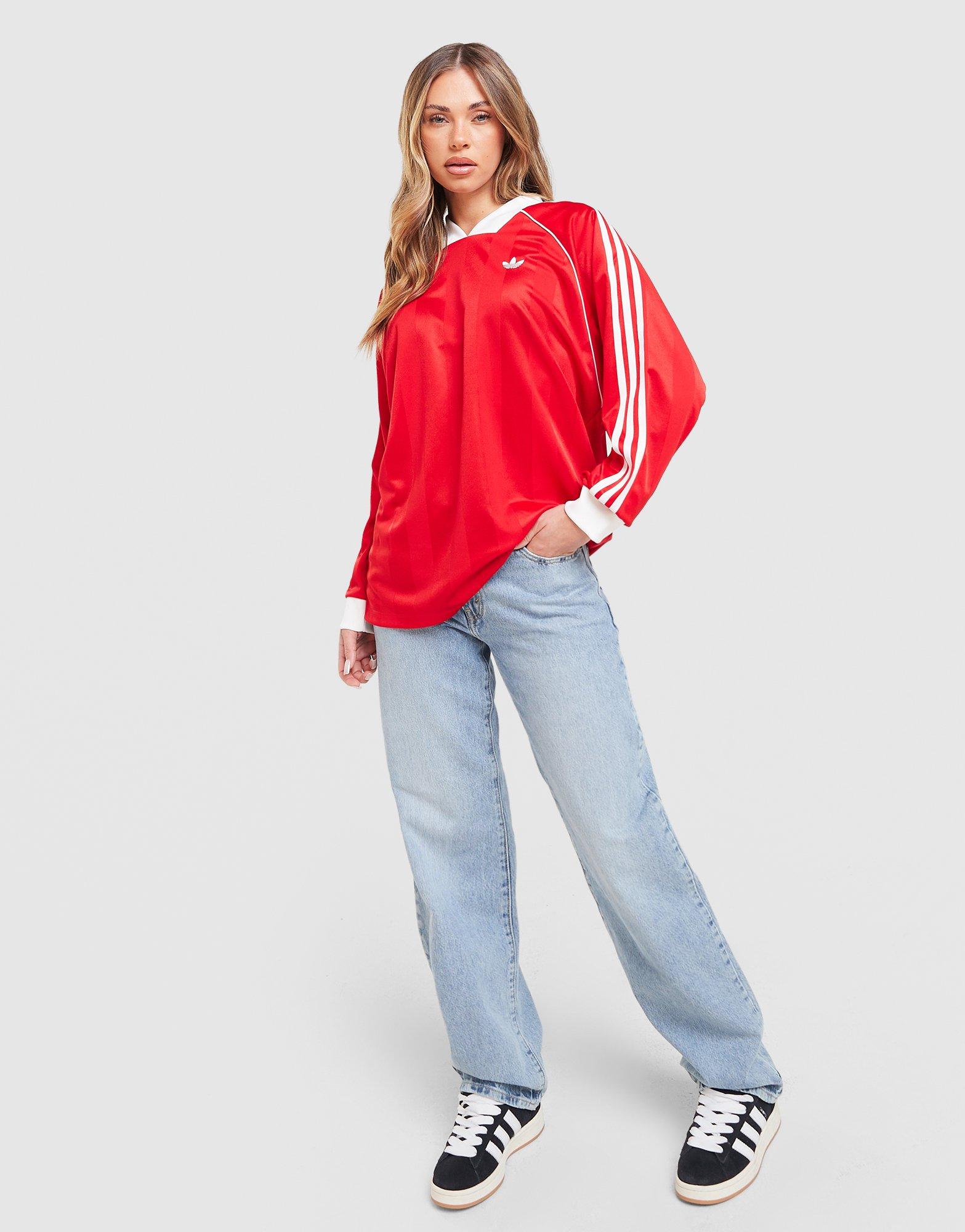 adidas Originals Long Sleeve Oversized Football Top