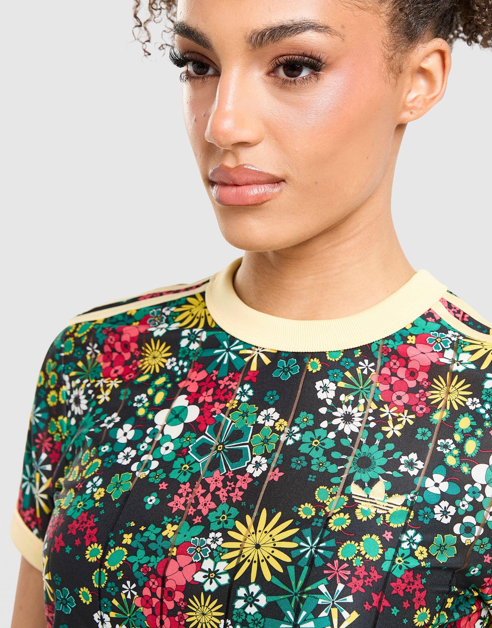 adidas Originals Liberty All Over Print Slim T-Shirt