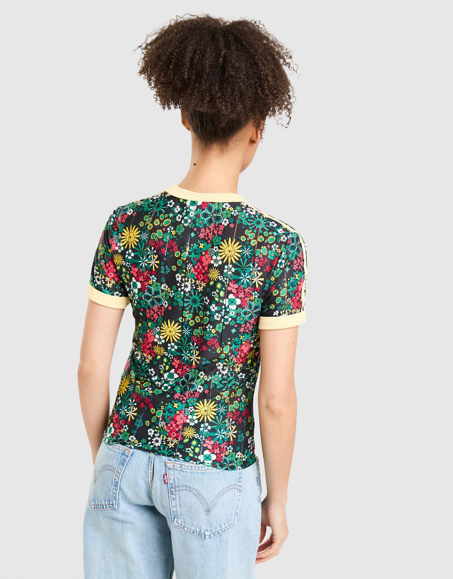 adidas Originals Liberty All Over Print Slim T-Shirt