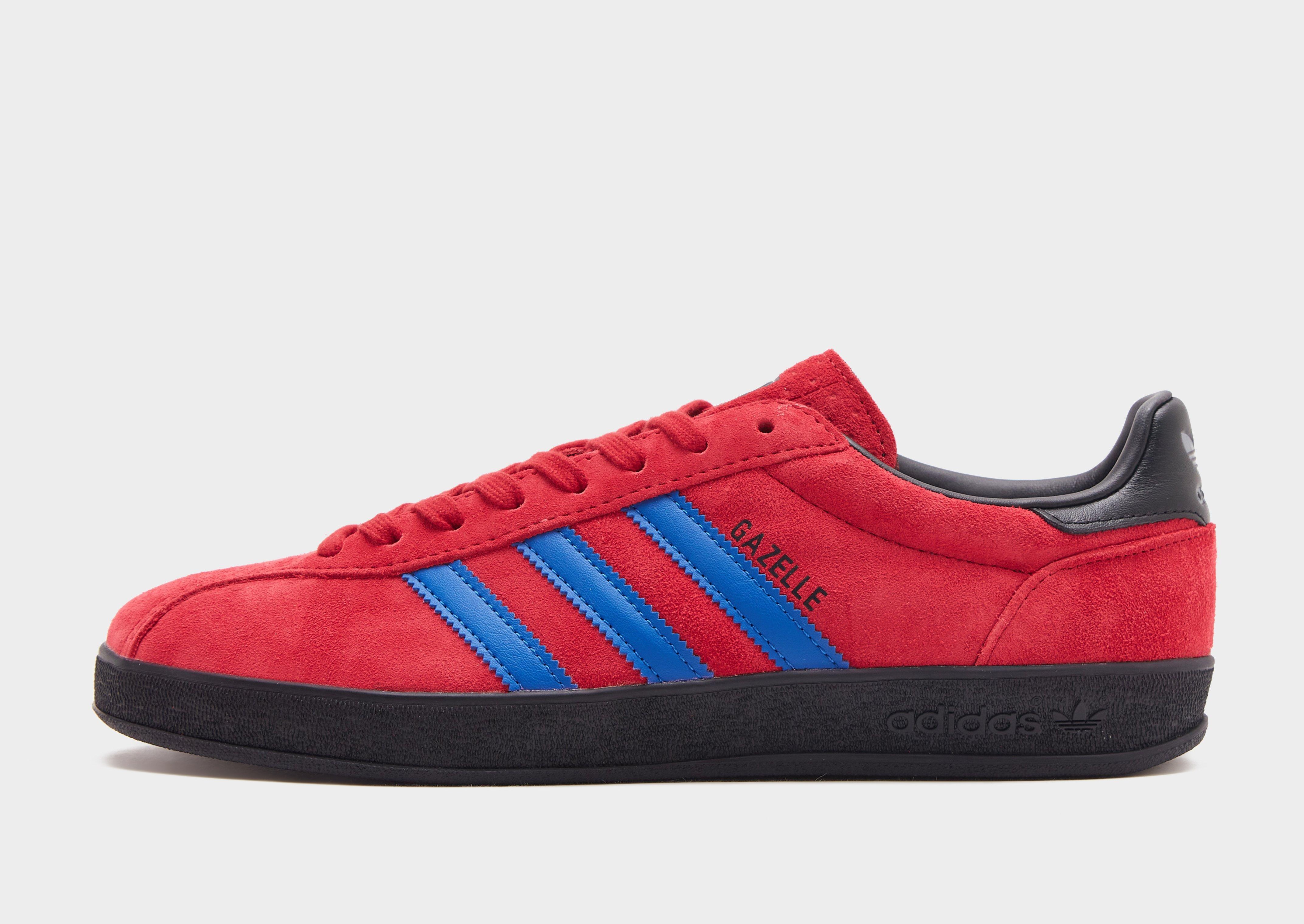 adidas gazelle silver green womens Adidas Gazelle Trainers Red/Future White main image 0