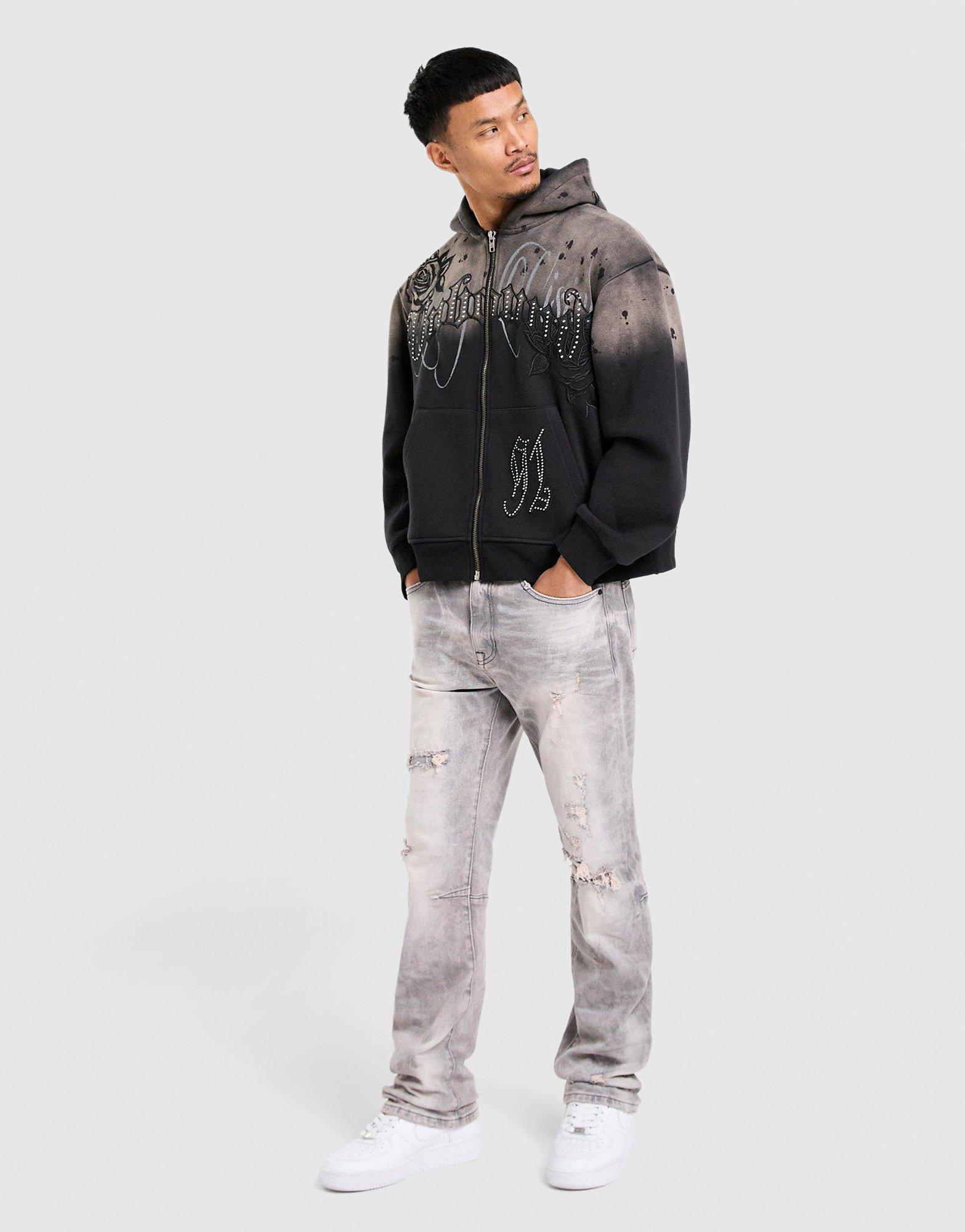 Smoke Rise Jean droit Heavy Whisker