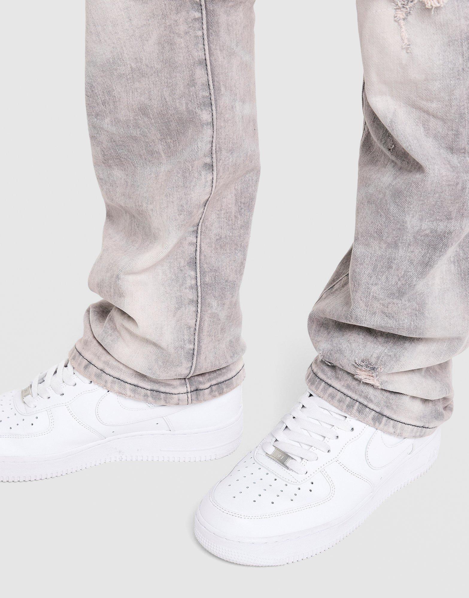 Smoke Rise Jean droit Heavy Whisker