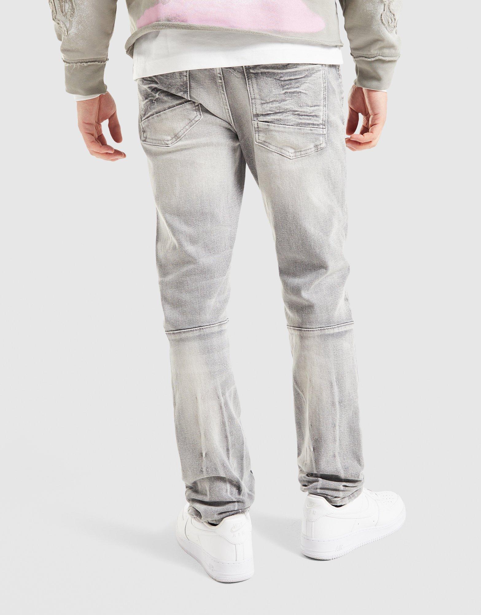 Smoke Rise Slim Ripped Jeans