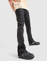 Smoke Rise Stack Flare Studded Jeans