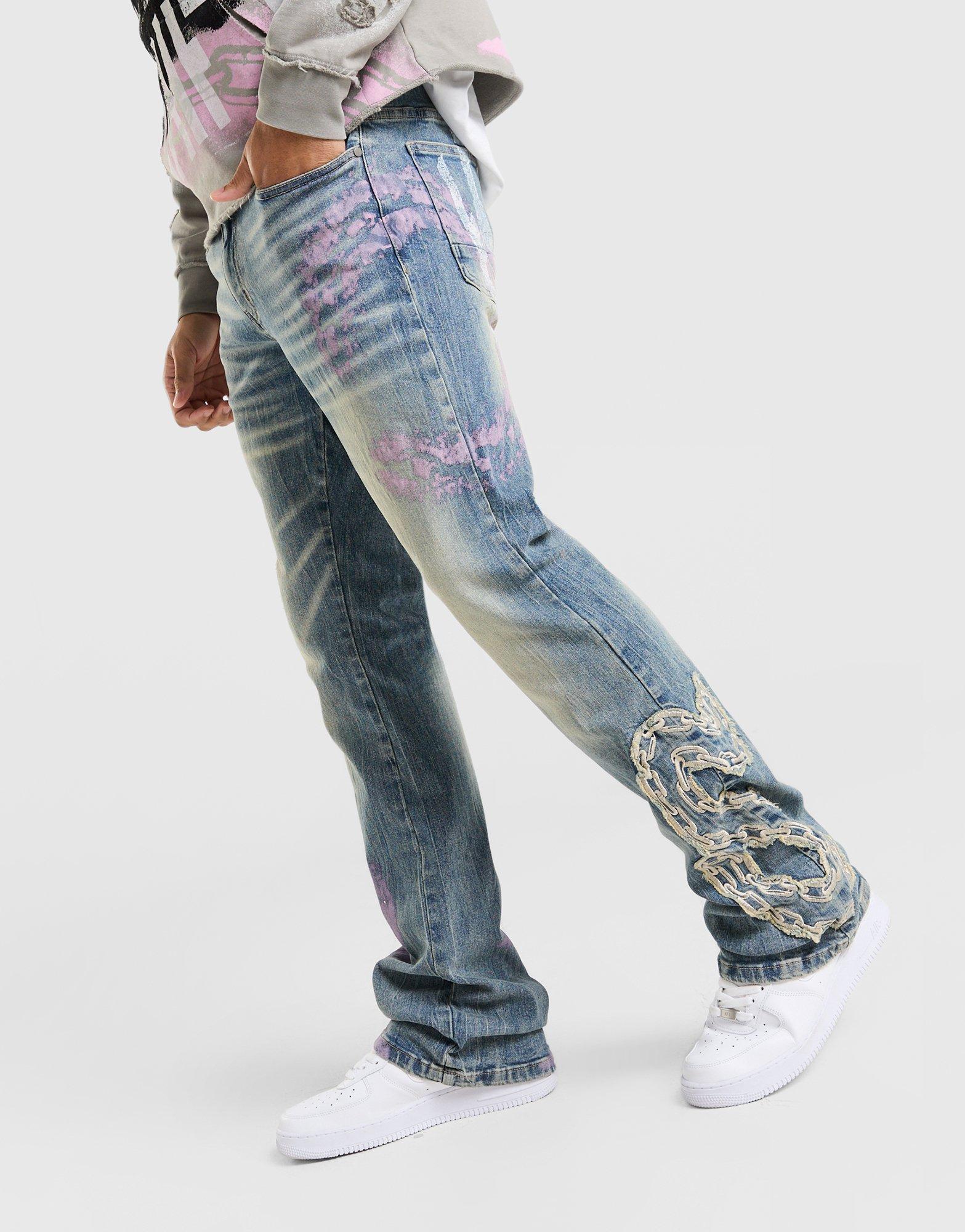 Smoke Rise Jeans Straight Applique