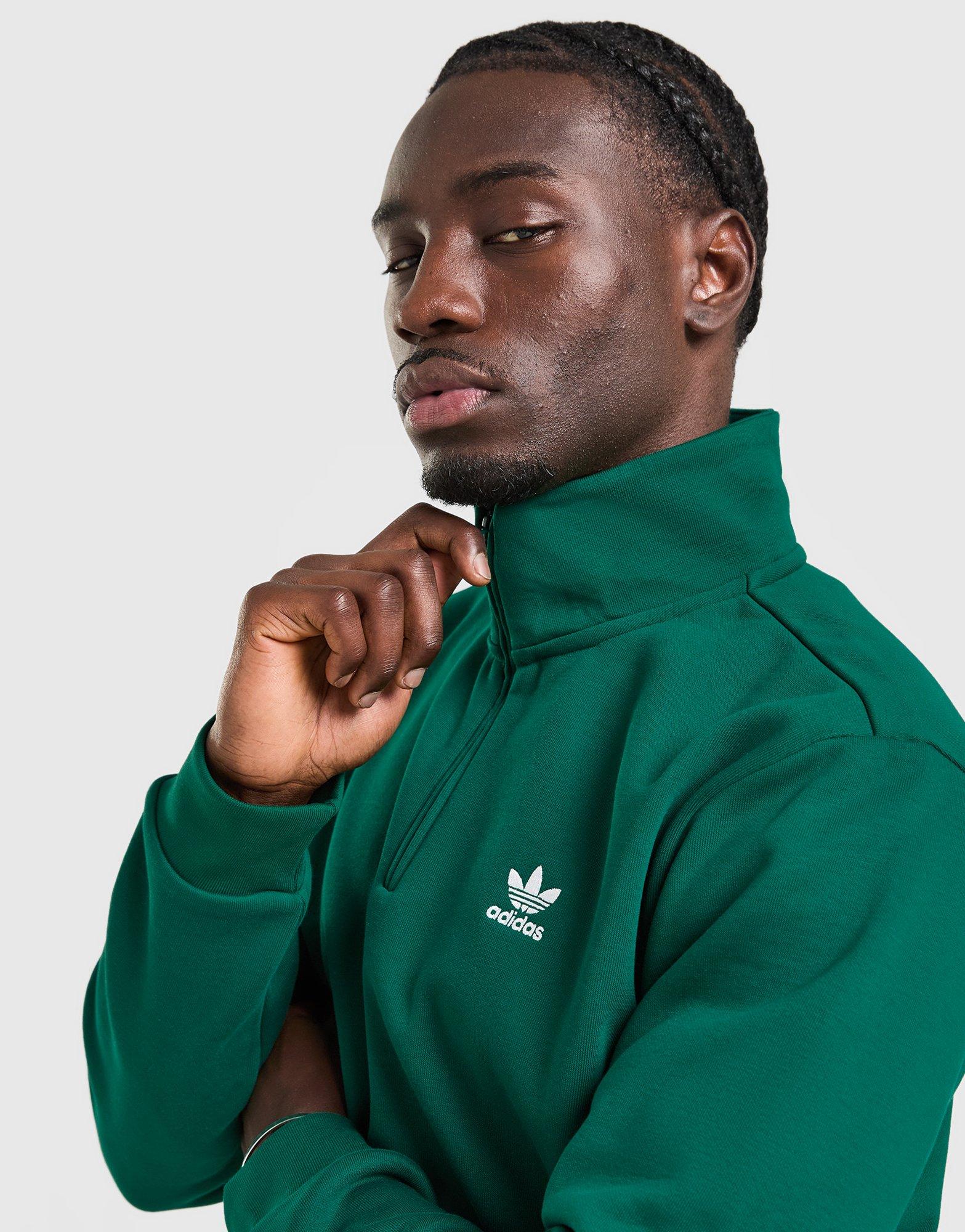 adidas Originals Trefoil Essentials 1/4 Zip Sweatshirt