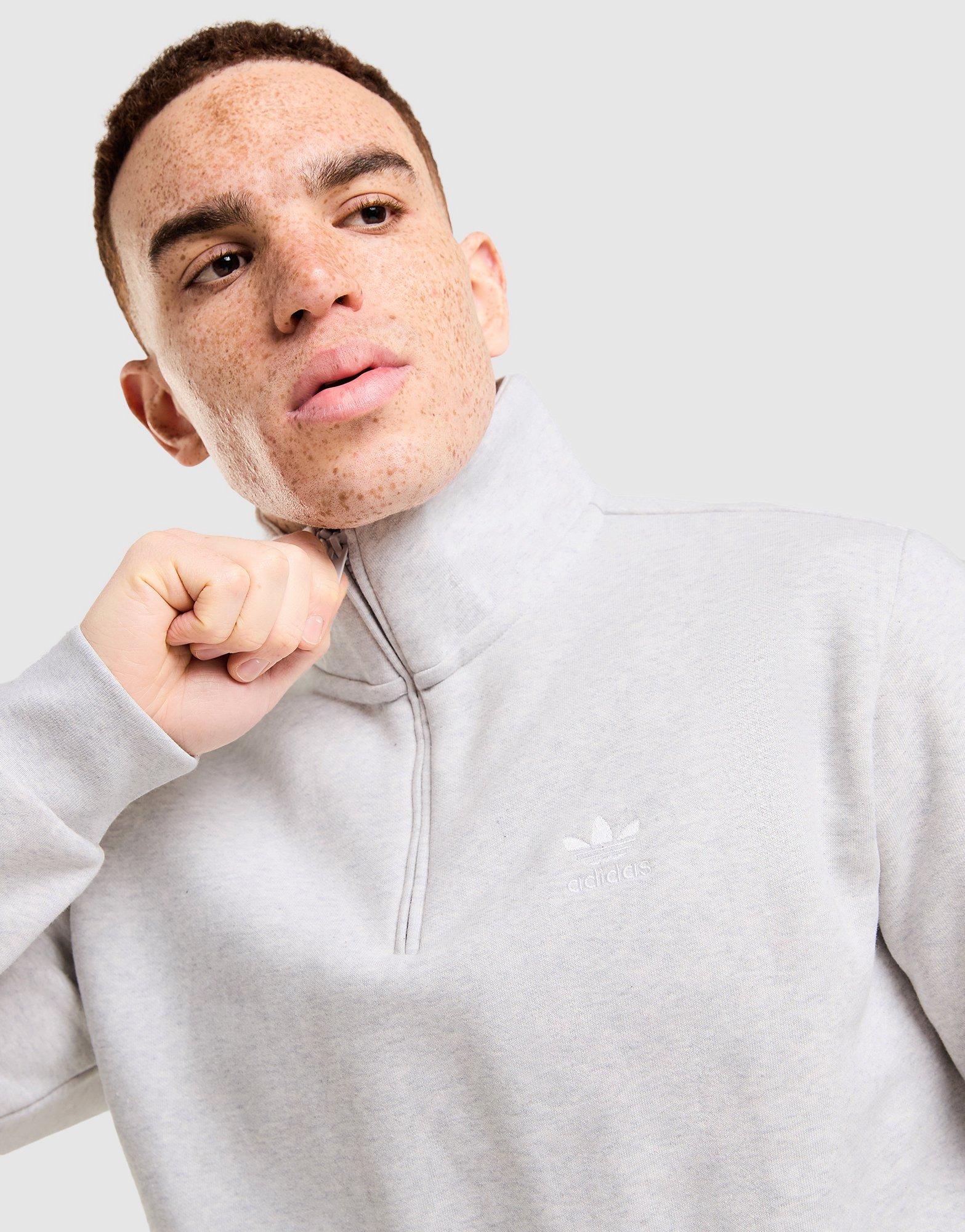 adidas Originals Trefoil Essentials 1/4 Zip Sweatshirt