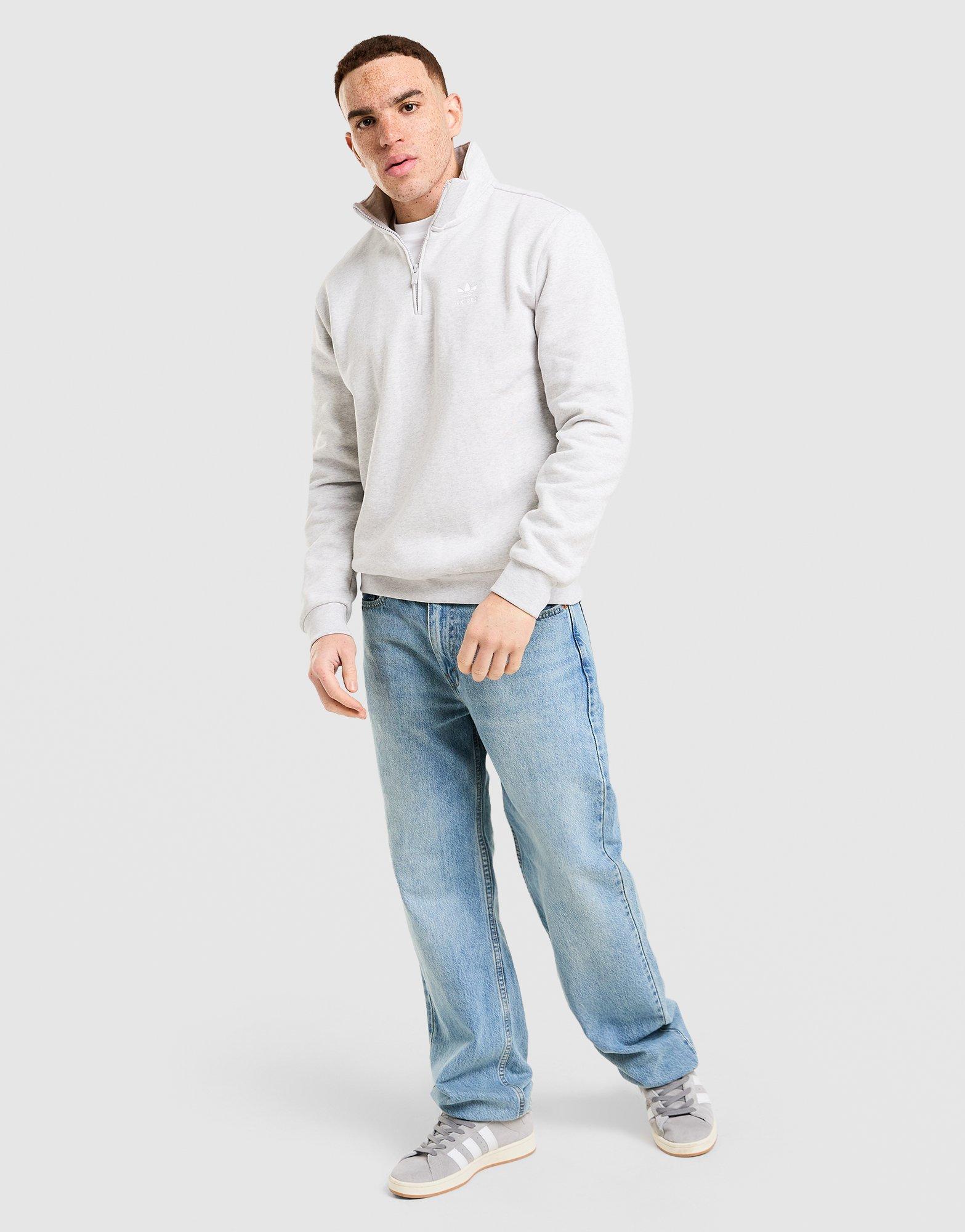 adidas Originals Trefoil Essentials 1/4 Zip Sweatshirt