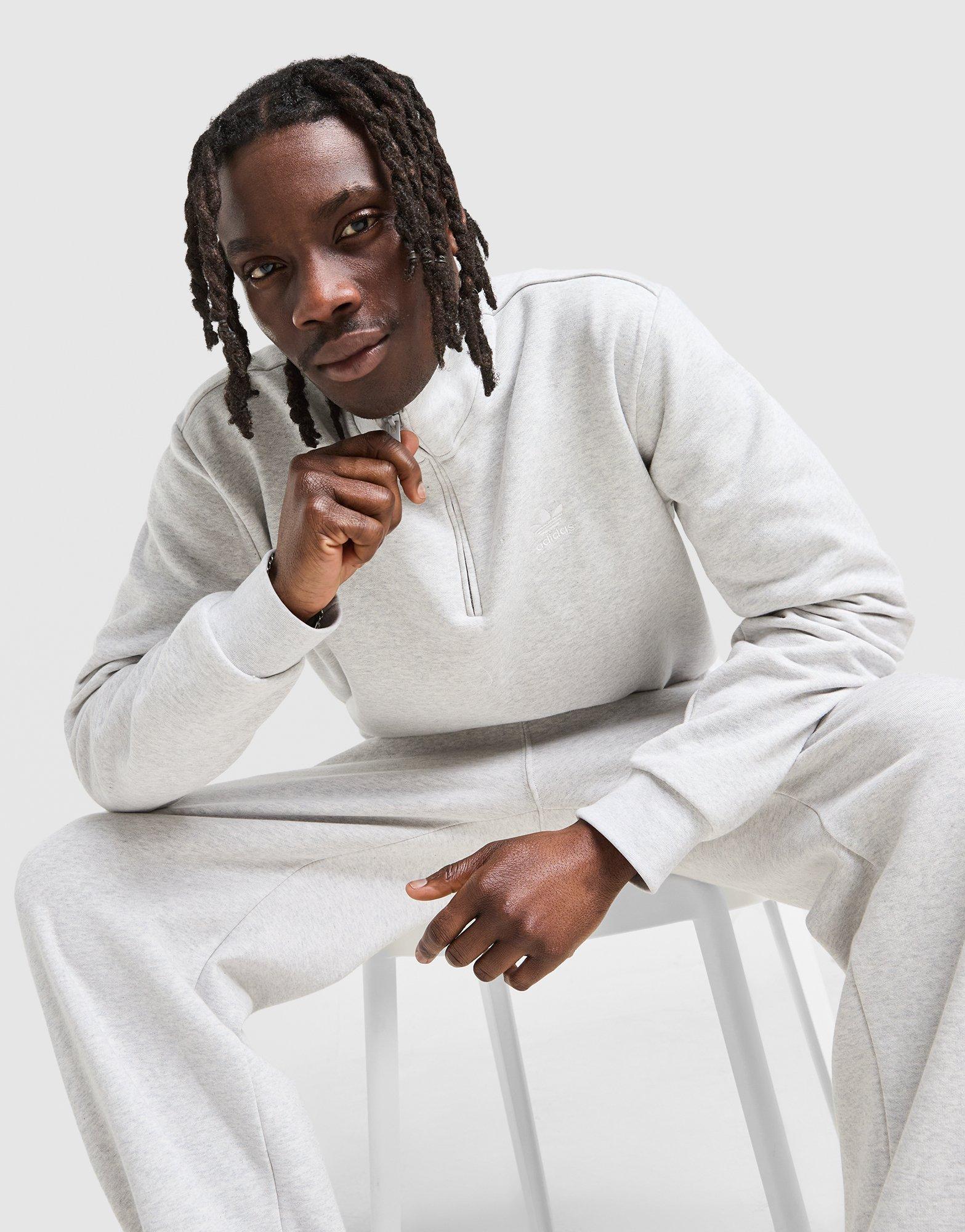 adidas Originals Felpa 1/4 Zip Trefoil Essentials