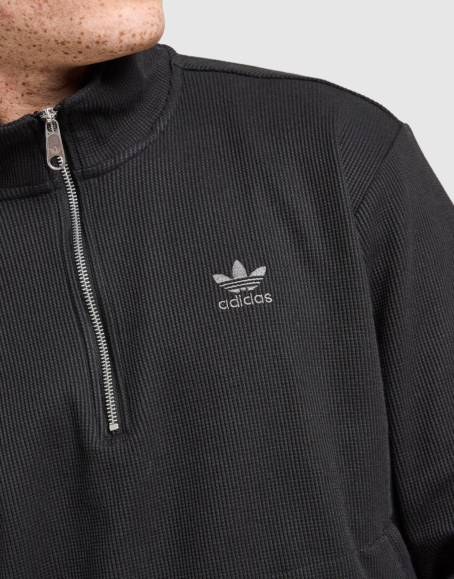 adidas Originals Waffle 1/4 Zip Sweatshirt
