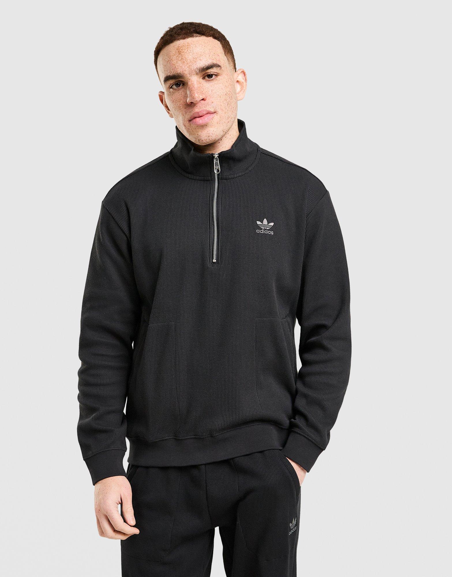 adidas Originals Waffle 1/4 Zip Sweatshirt