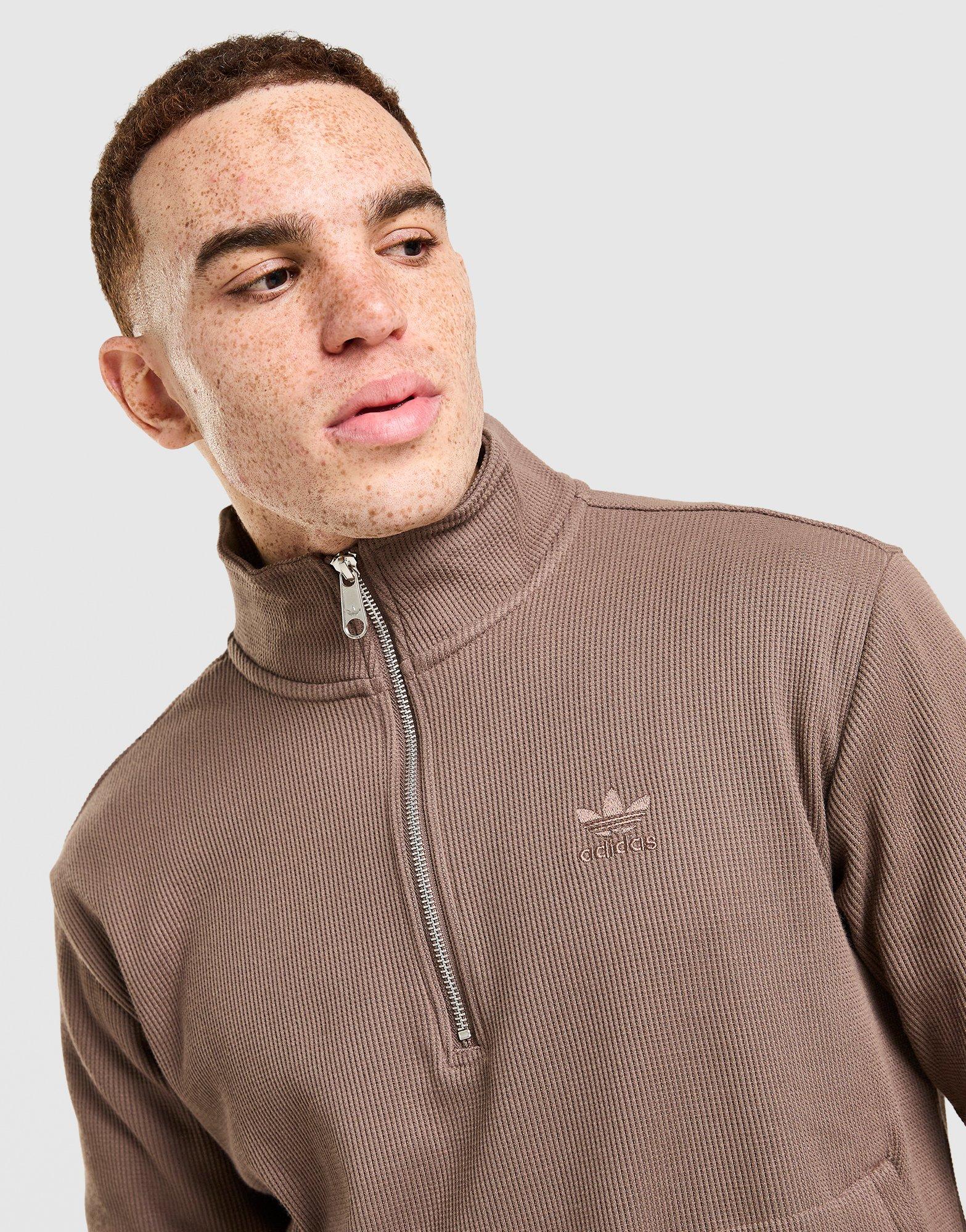 adidas Originals Waffle 1/4 Zip Sweatshirt