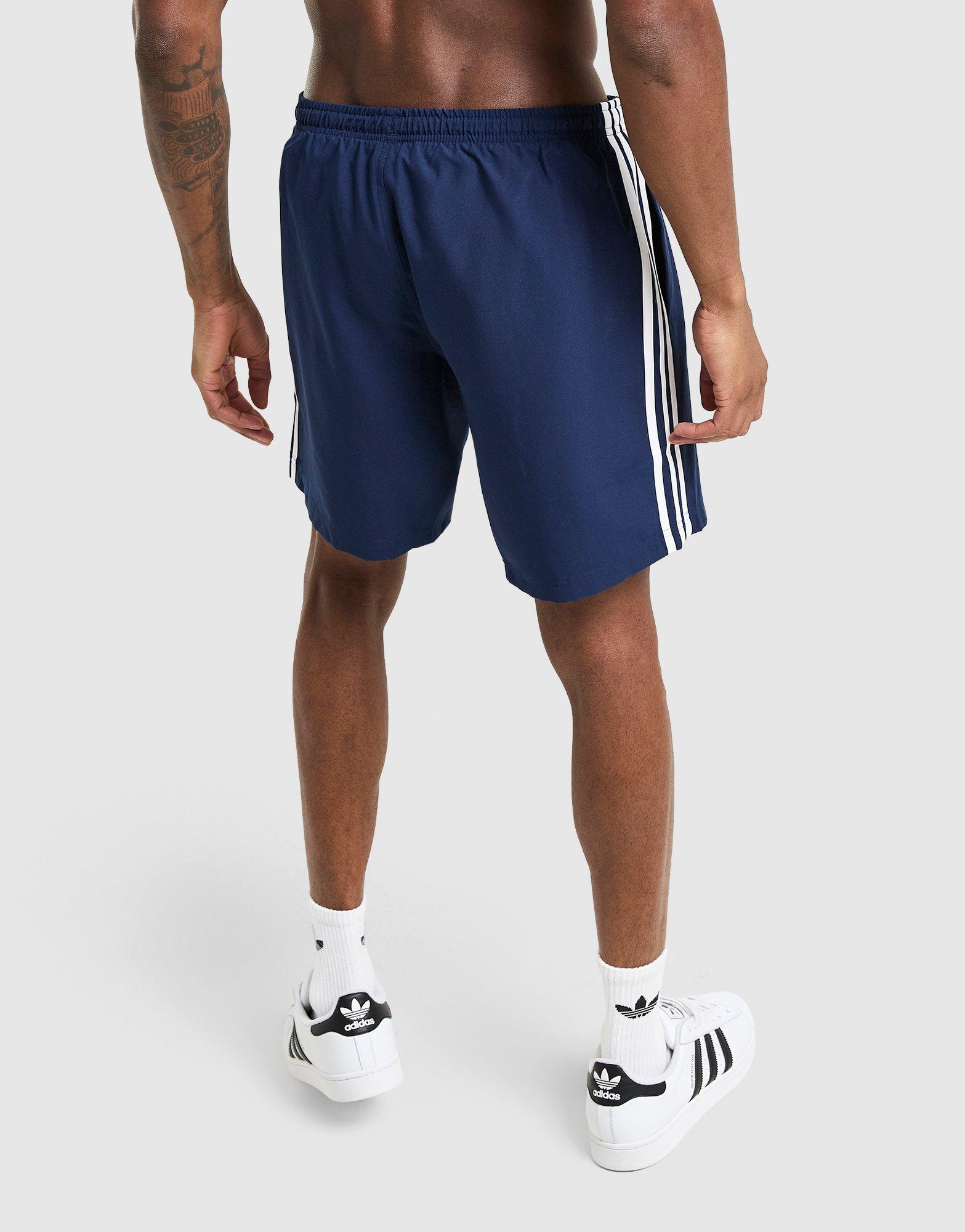 adidas Originals 3-Stripes 8" Swim Shorts