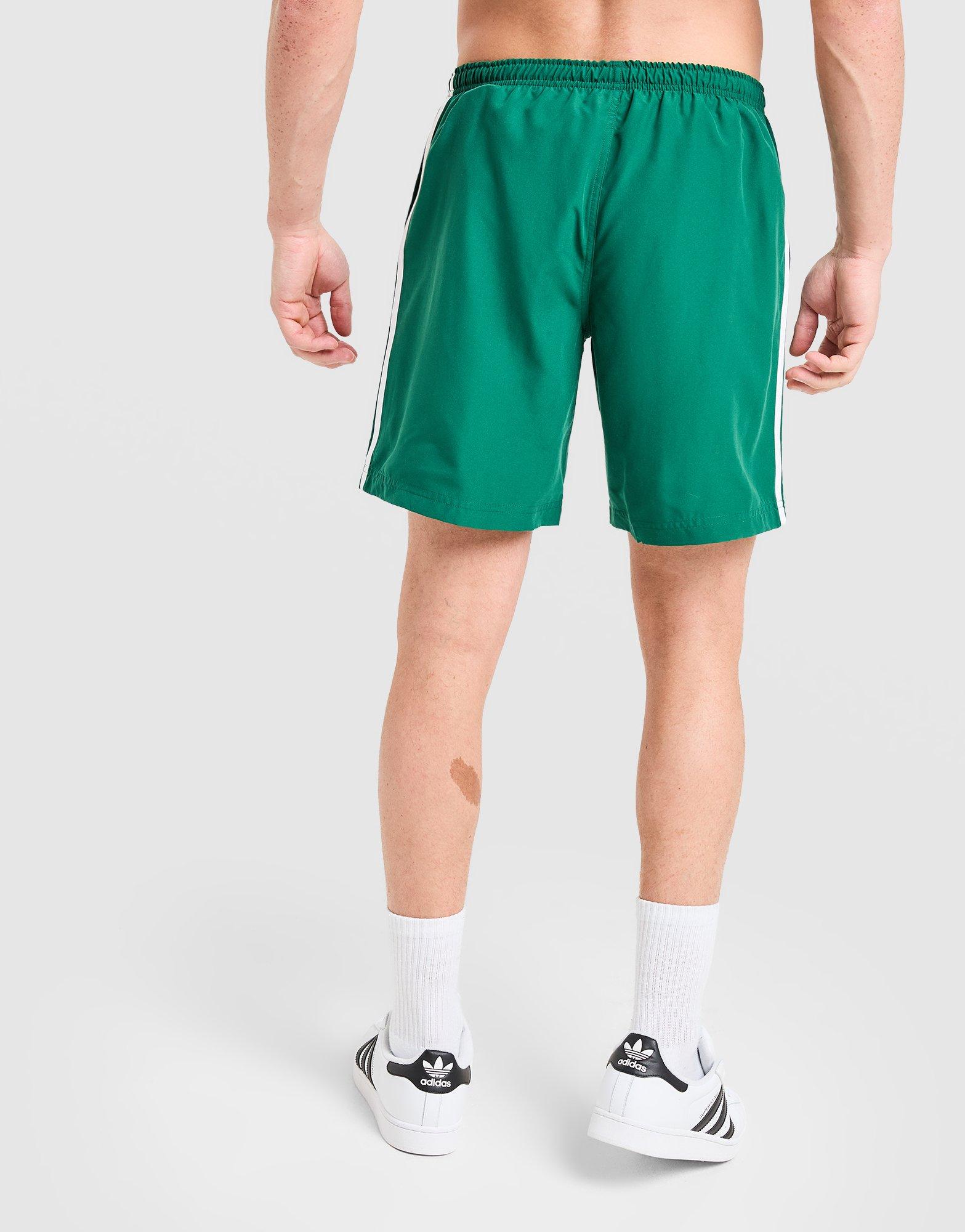 adidas Originals 3-Stripes 8" Swim Shorts