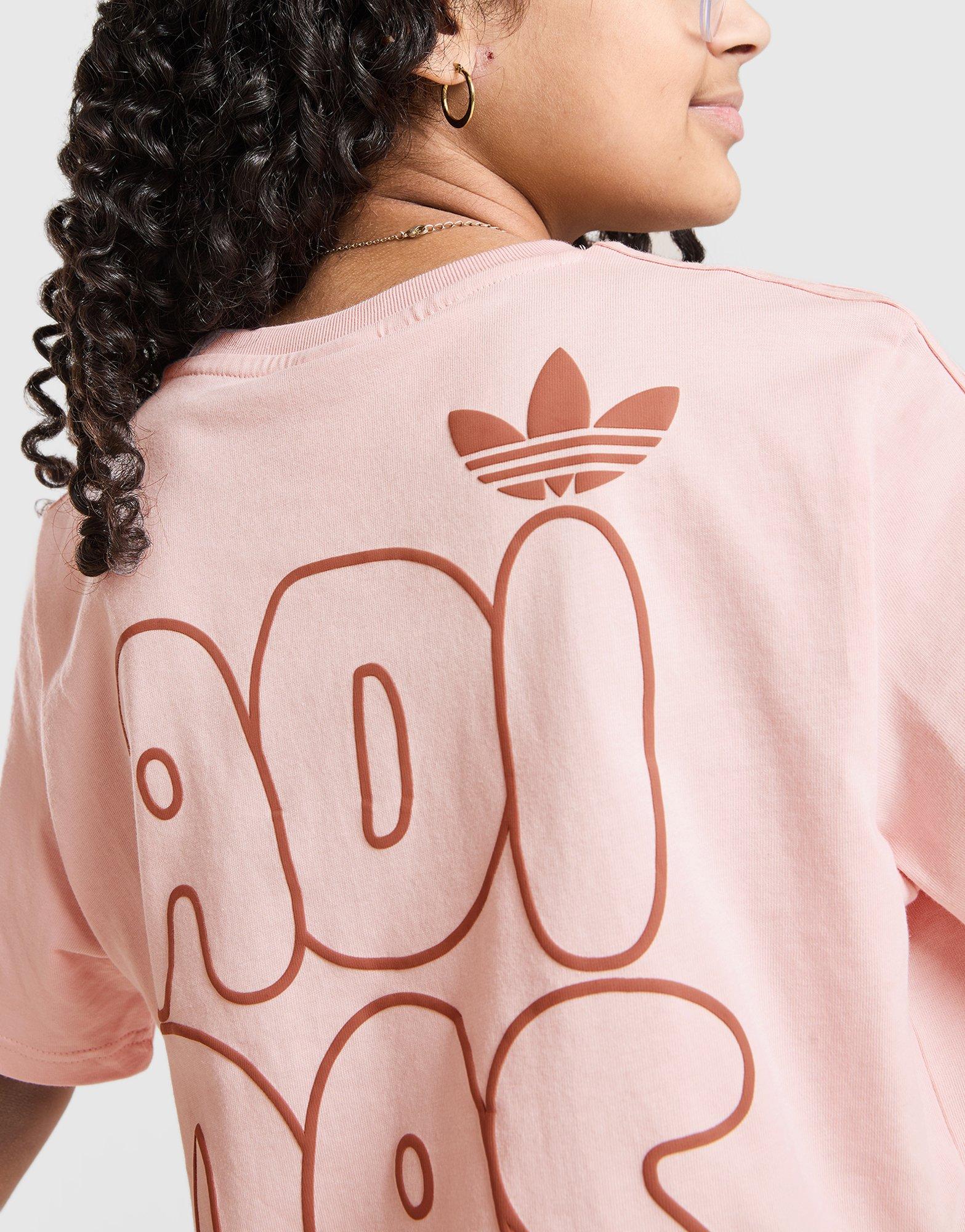 adidas Originals Girls' Logo T-Shirt Junior
