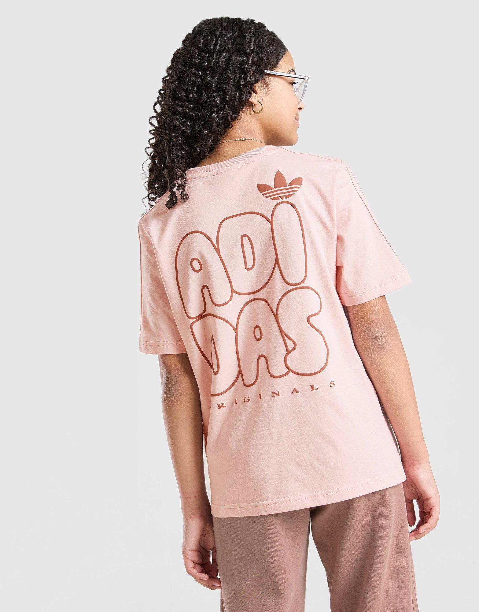 adidas Originals Girls' Logo T-Shirt Junior